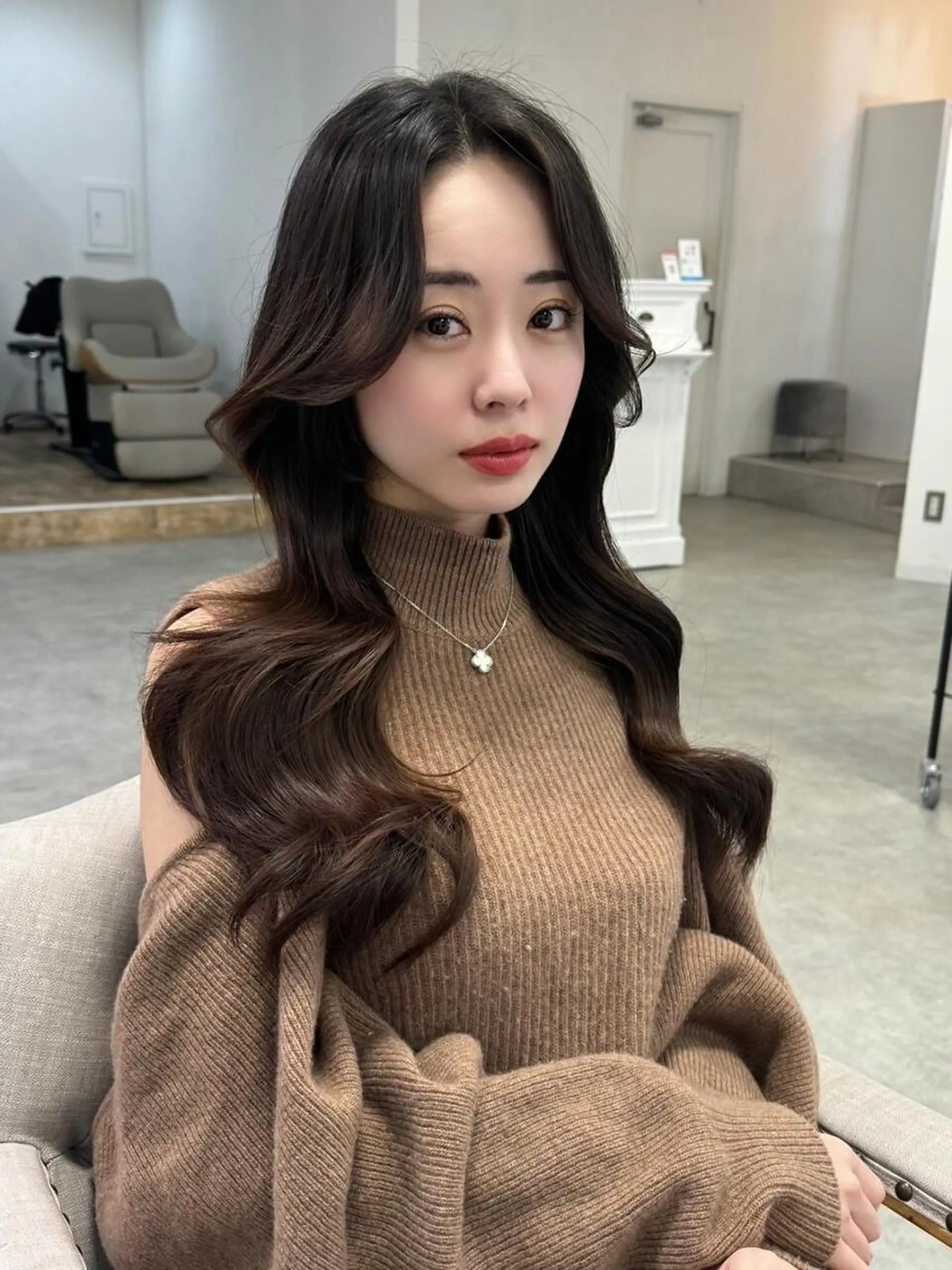 セミロング カラー &.TIGRE smartsaronのヘアスタイル