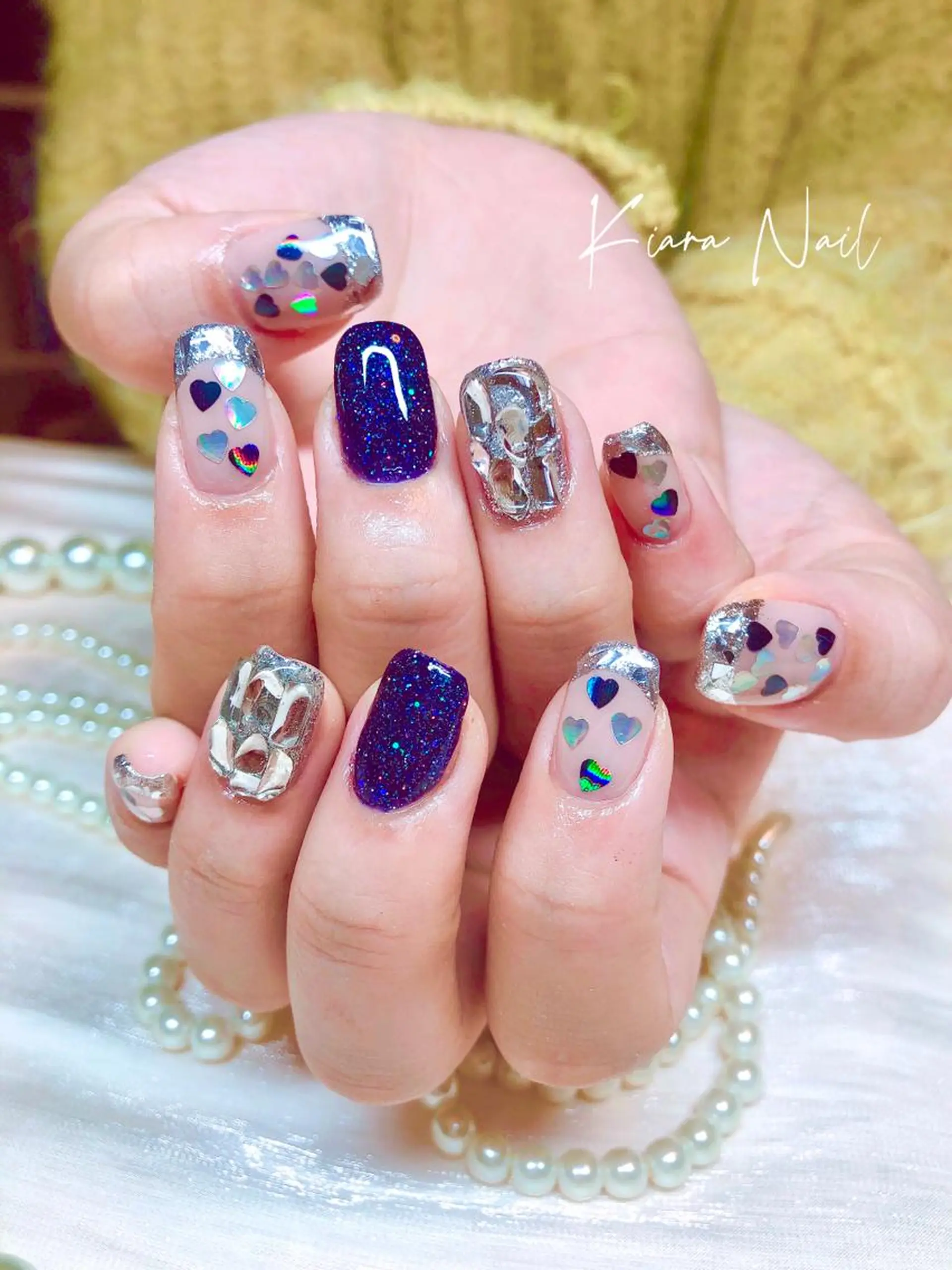 ネイル アートネイル 持ち込み 🍭Kiara Nail🍭のネイルデザイン