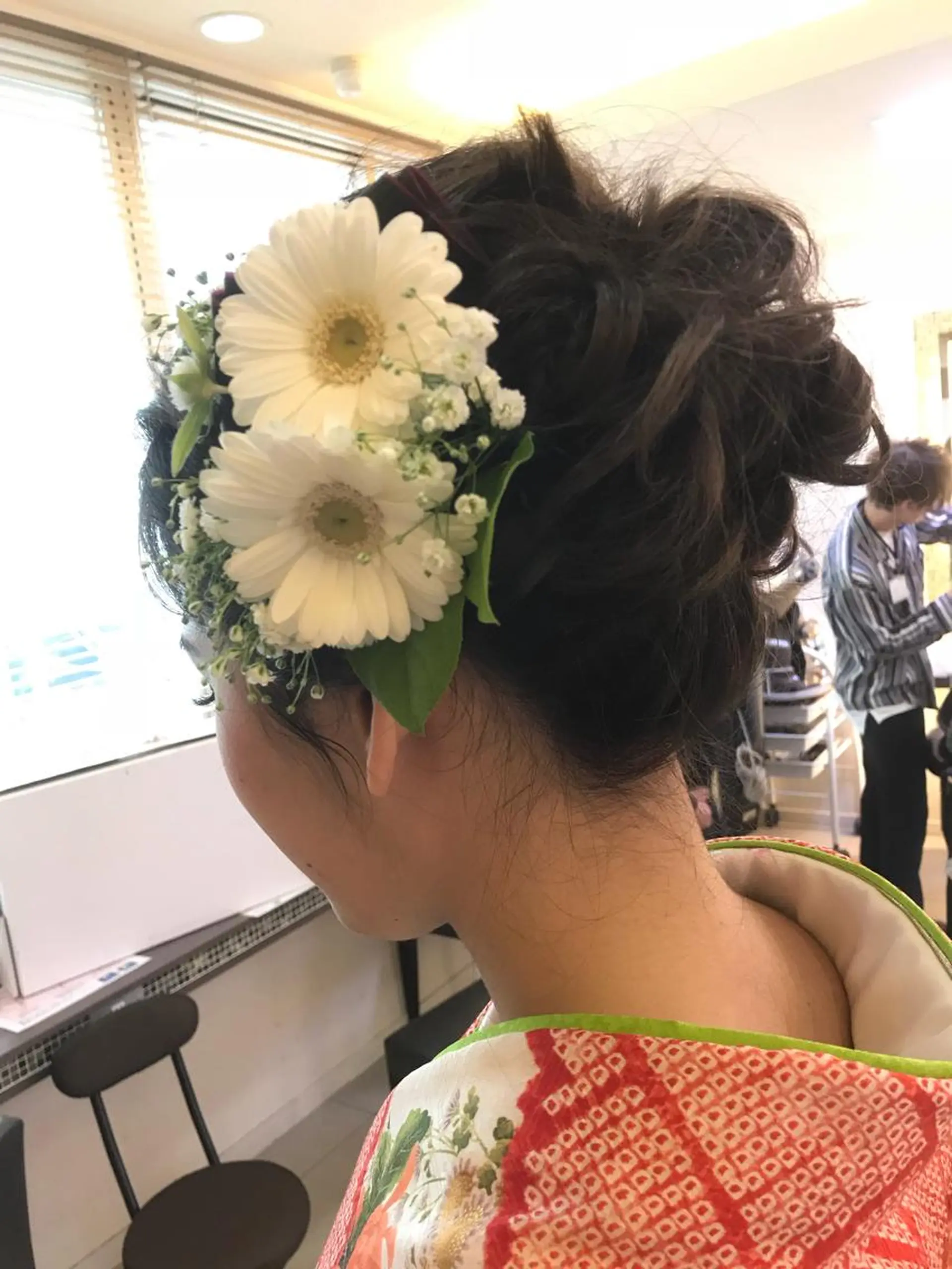 ミディアム ヘアセット ill【イル】天神西通り店所属・髪質改善縮毛矯正/暖 色カラー/ウエダカナのヘアスタイル