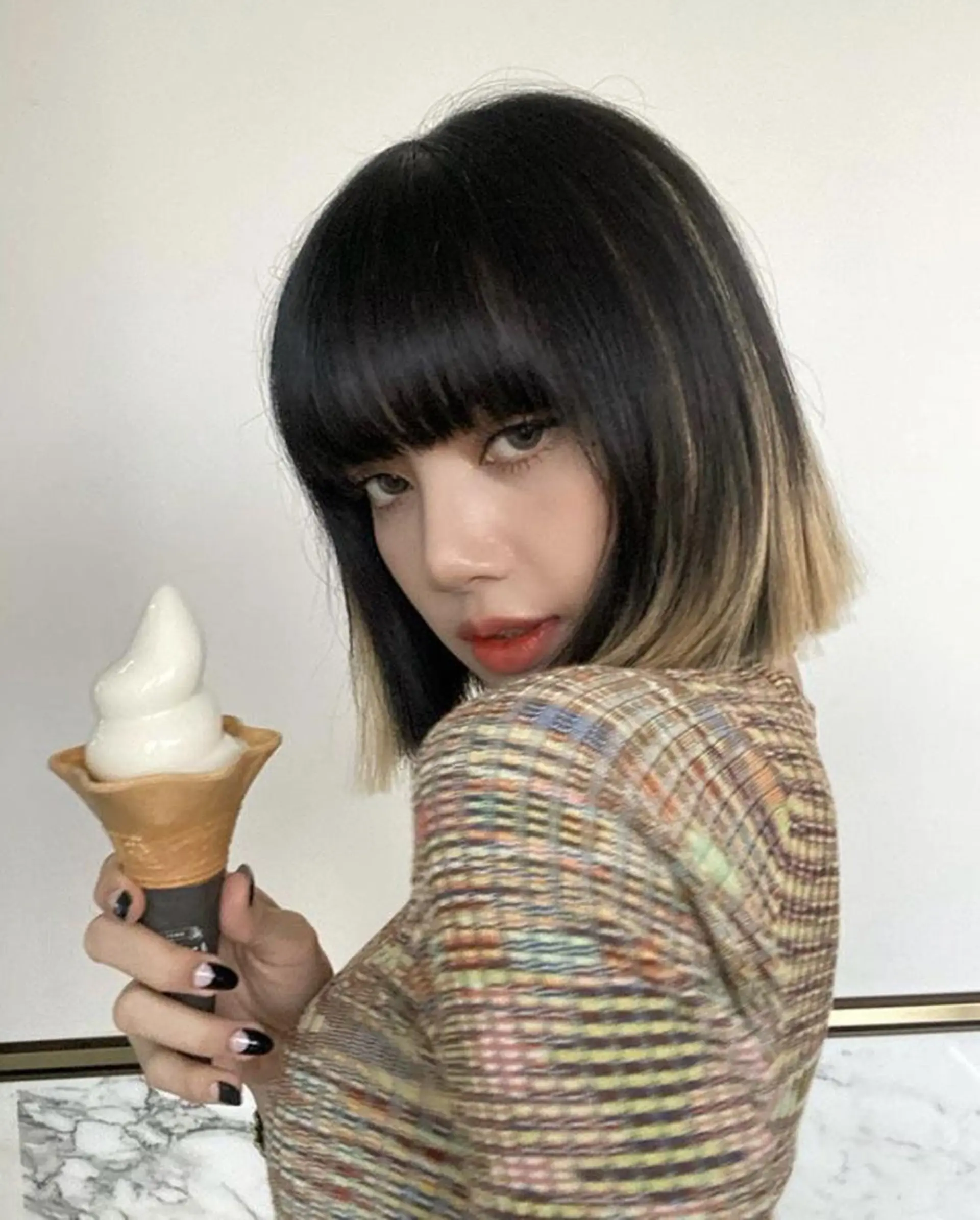 莉乃/縮毛矯正/髪質 改善/艶カラーのヘアスタイル