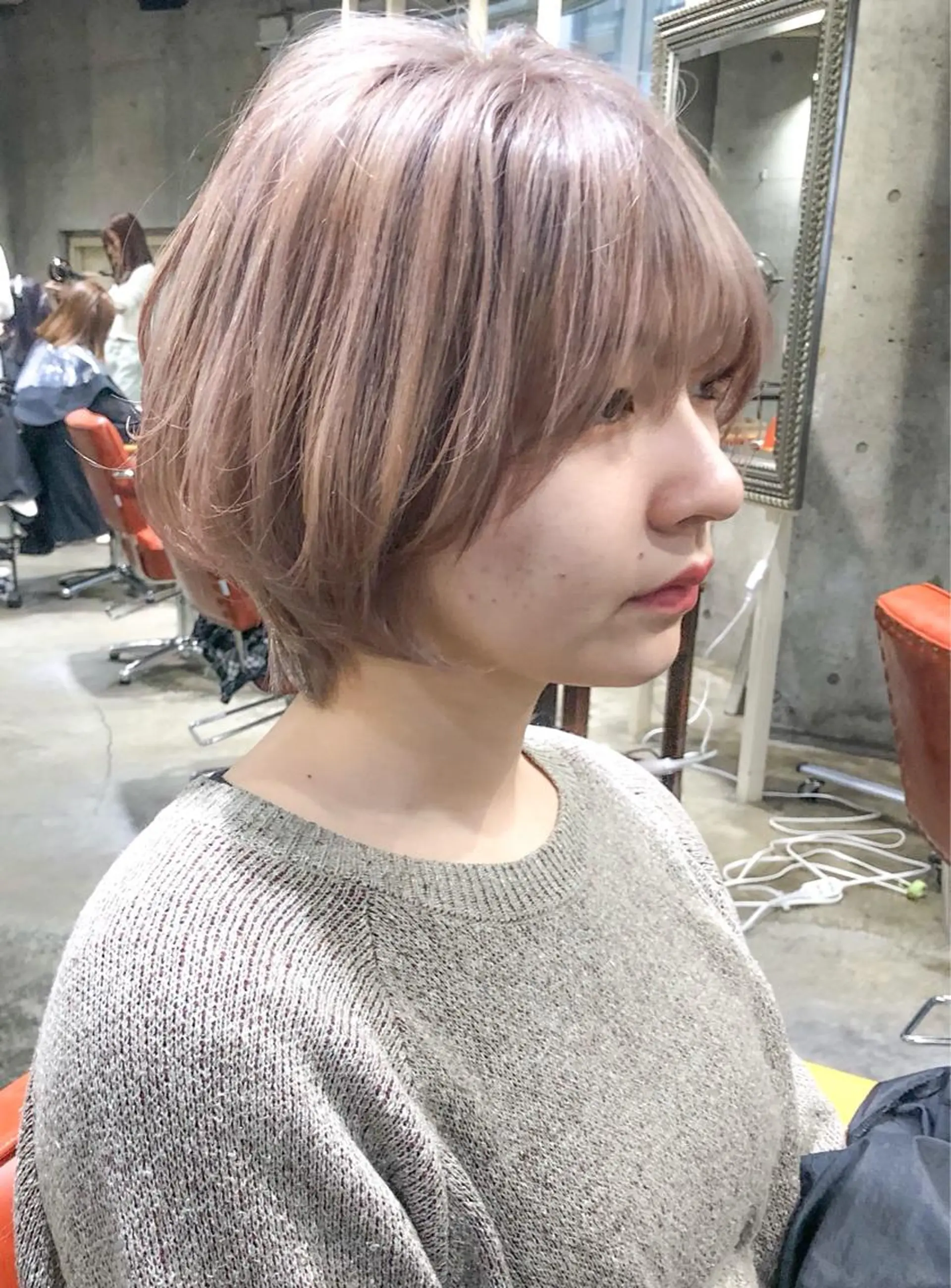 ショート 丸みショート ショートヘア 北條 優輝のヘアスタイル