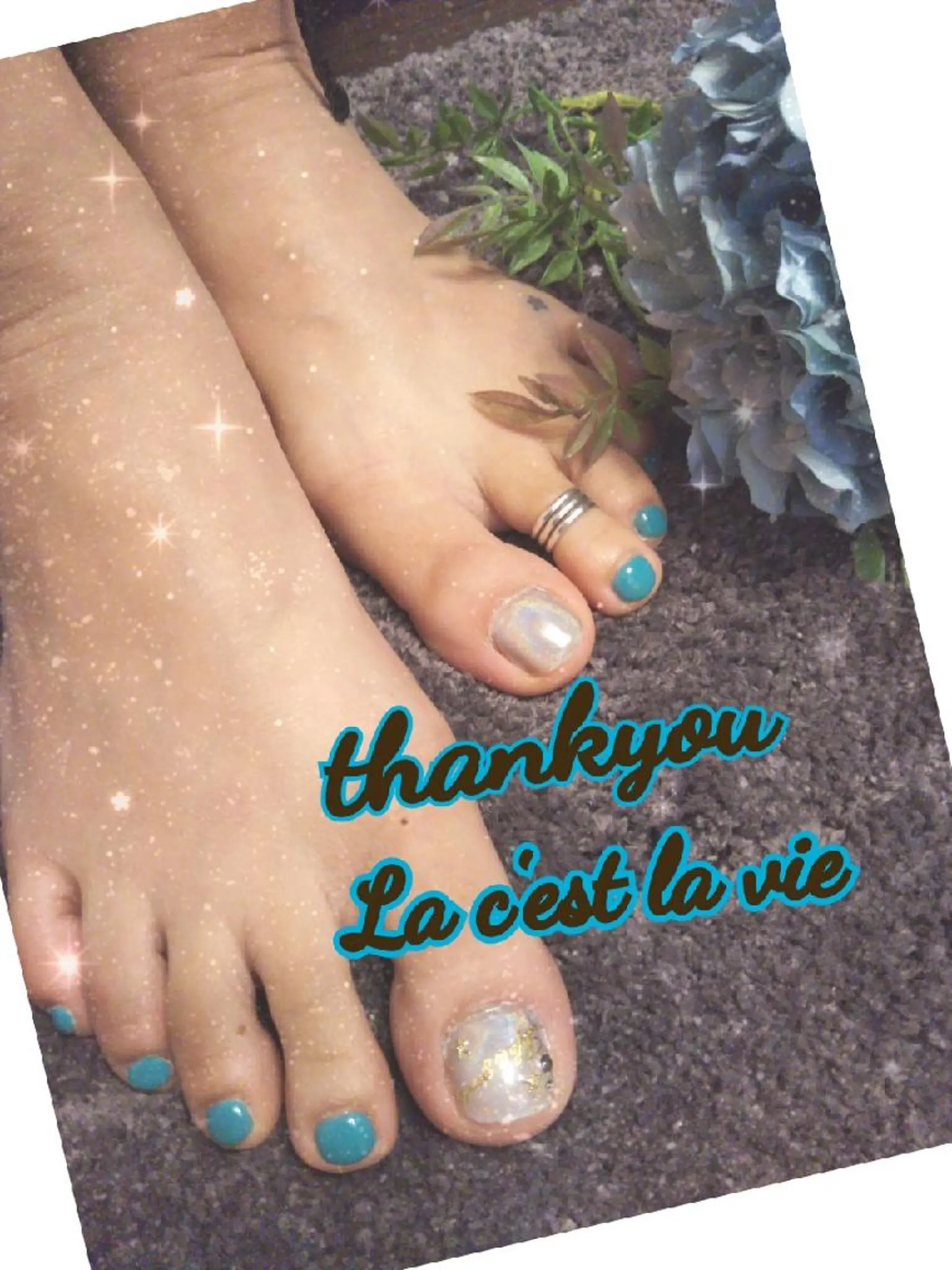 ネイル フットネイル nailsalon ラセラヴィのネイルデザイン