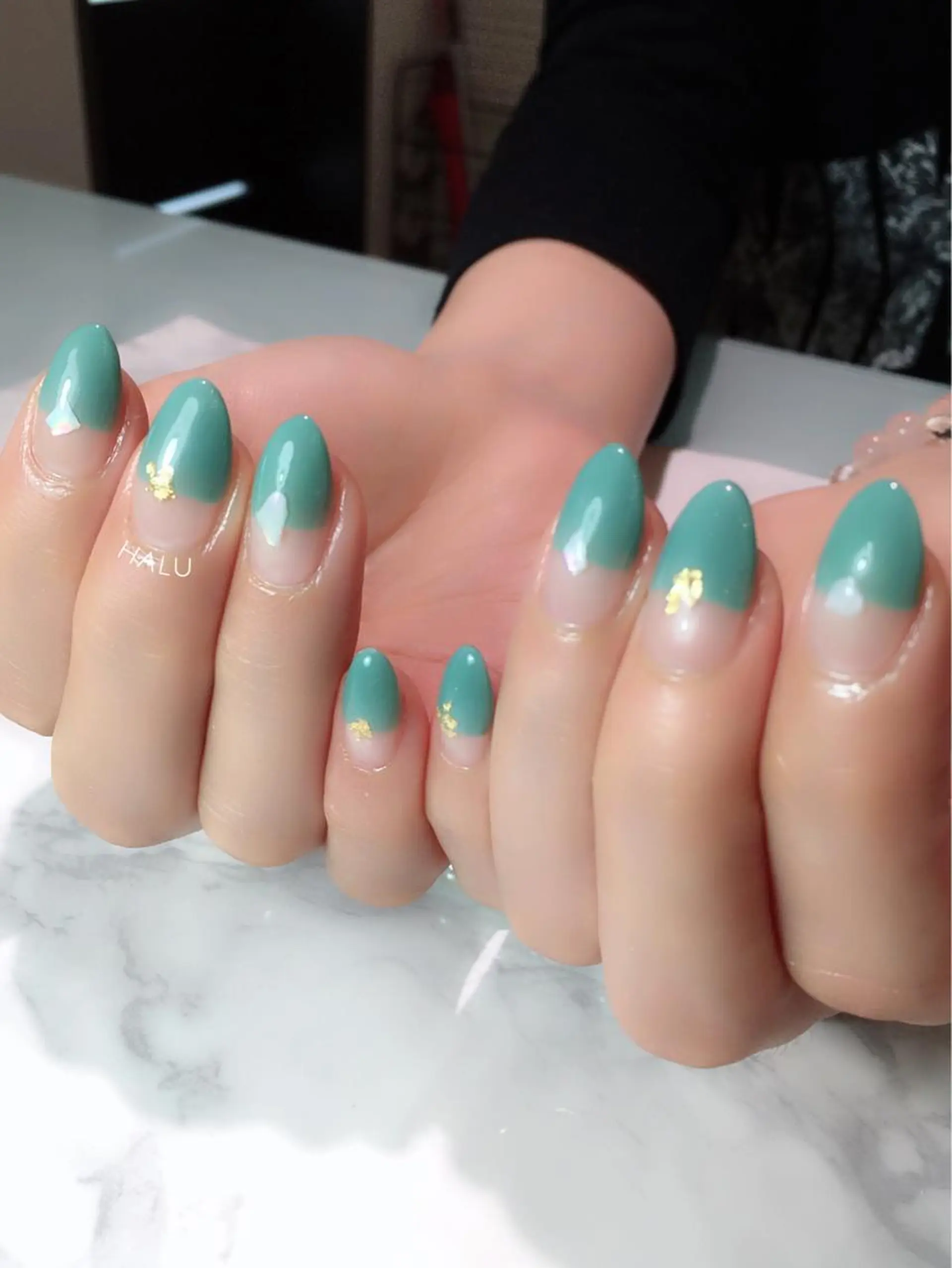 ネイル フレンチネイル シンプルネイル HALU ハルのネイルデザイン