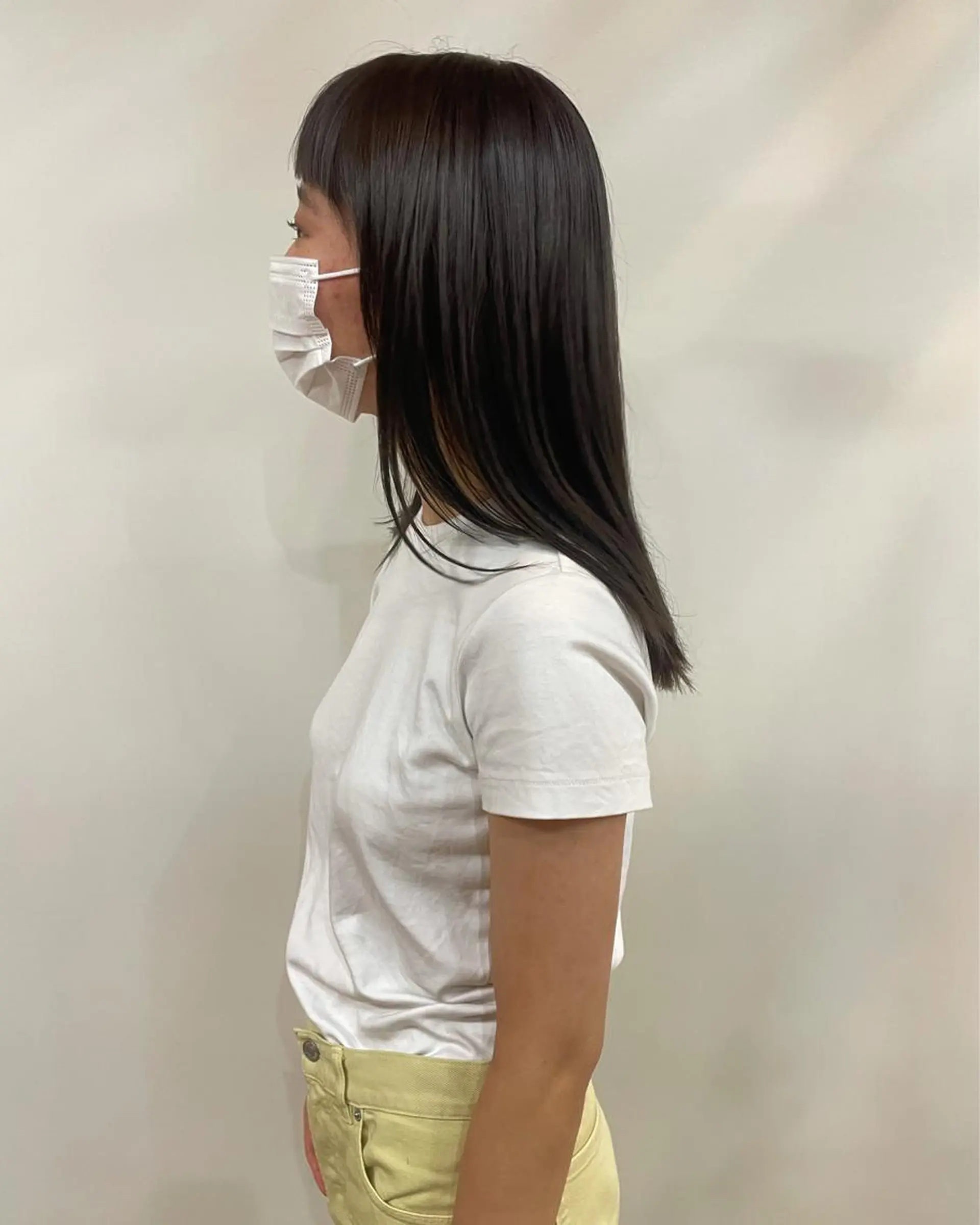 ミディアム 田中 碧のヘアスタイル