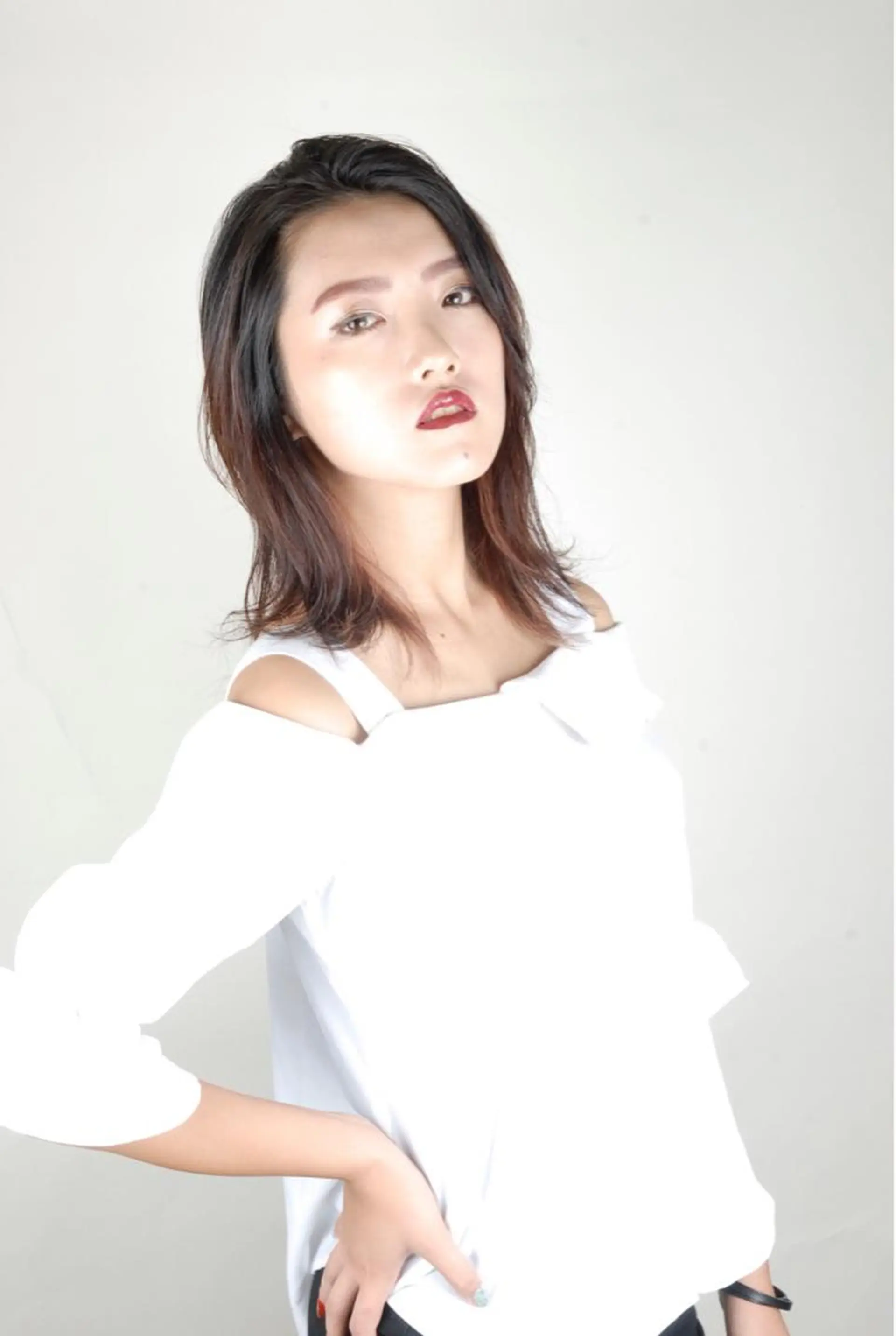 ミディアム DiMPlE  ディンプル所属・🌸スタイリスト 山浦美恵のヘアスタイル