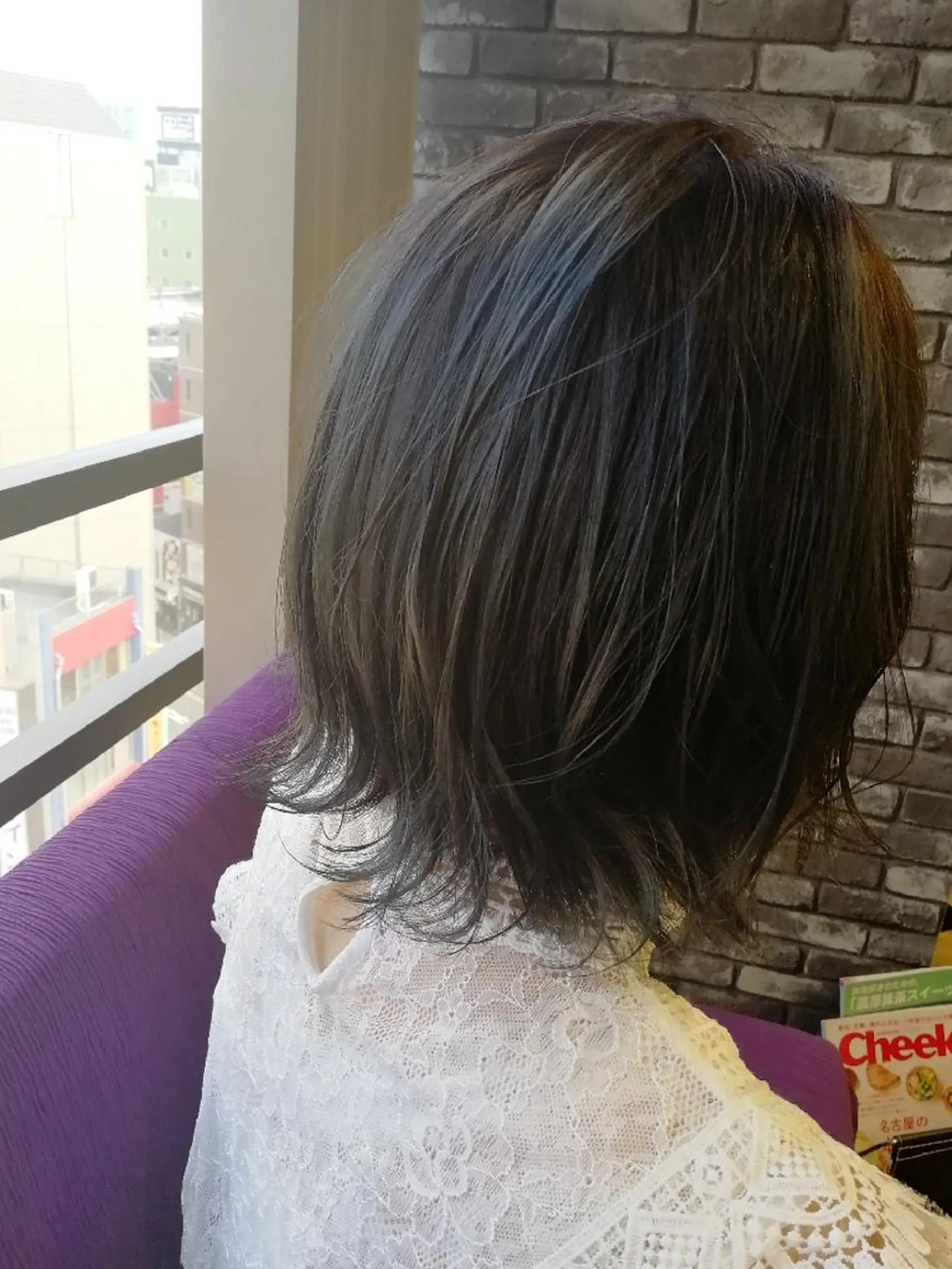 ミディアム アッシュ 山田 義人のヘアスタイル