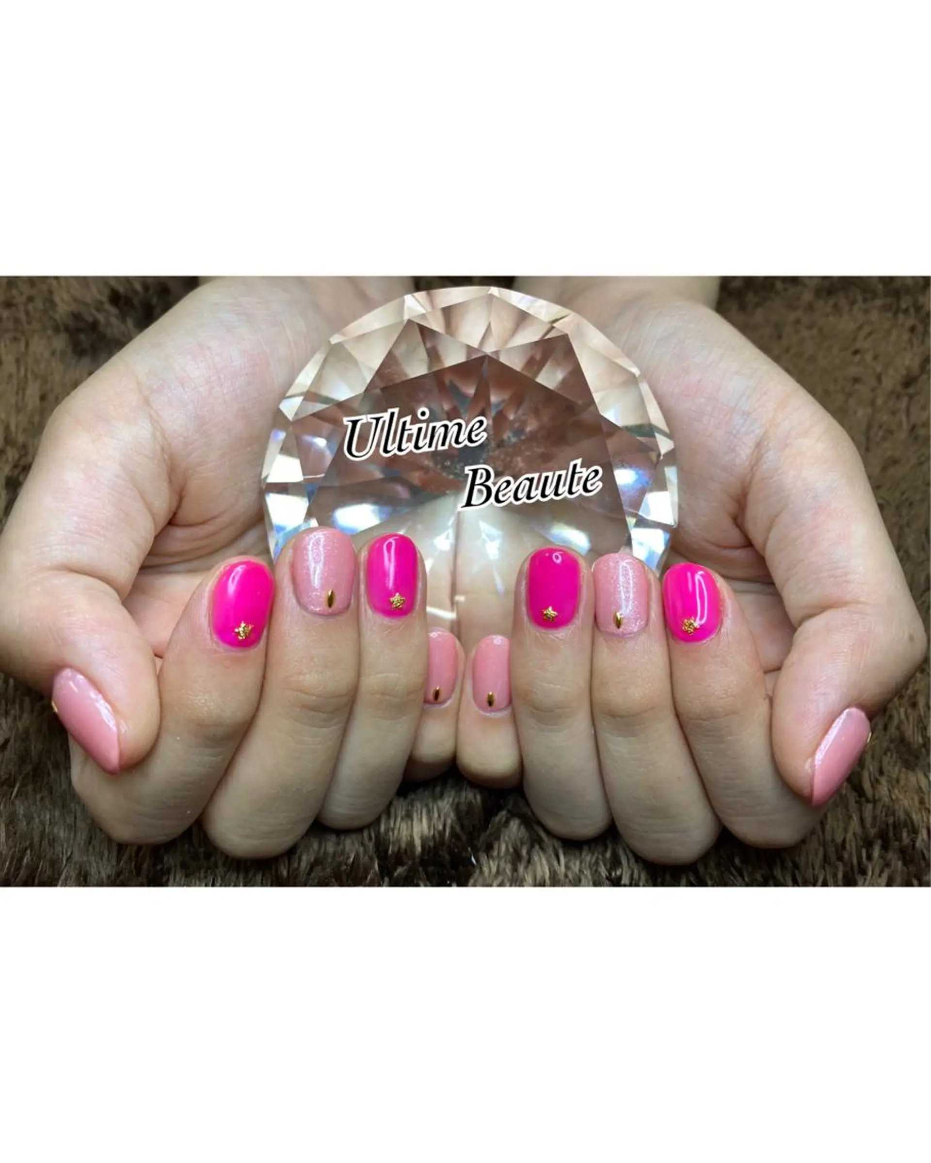 ネイル ピンク シンプルネイル 石塚 亜矢加のネイルデザイン