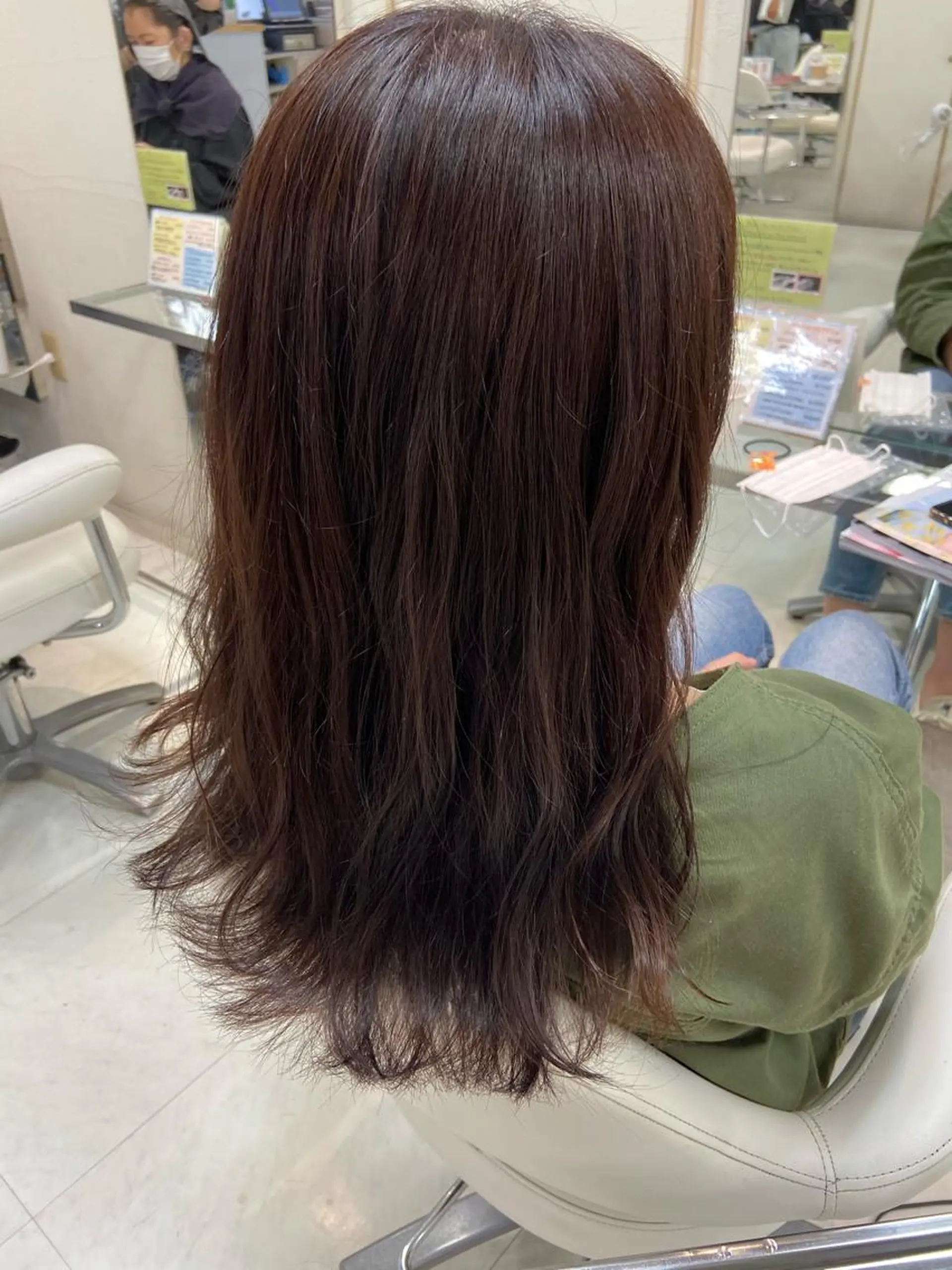 ロング カラー 菊地 美憂のヘアスタイル
