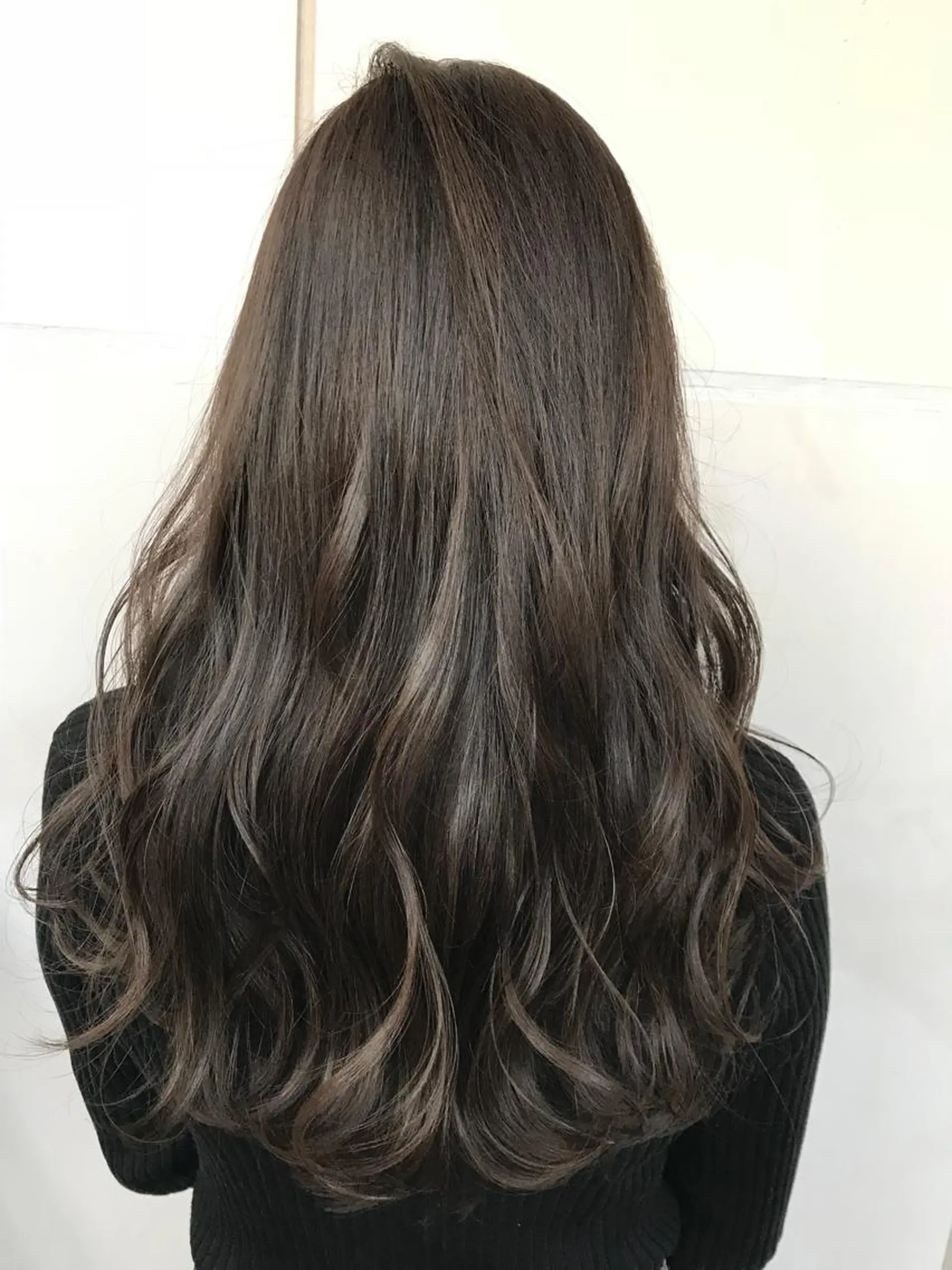 ロング カラー カット ヘアカラー トリートメント 髪質改善will hairdesignのヘアスタイル