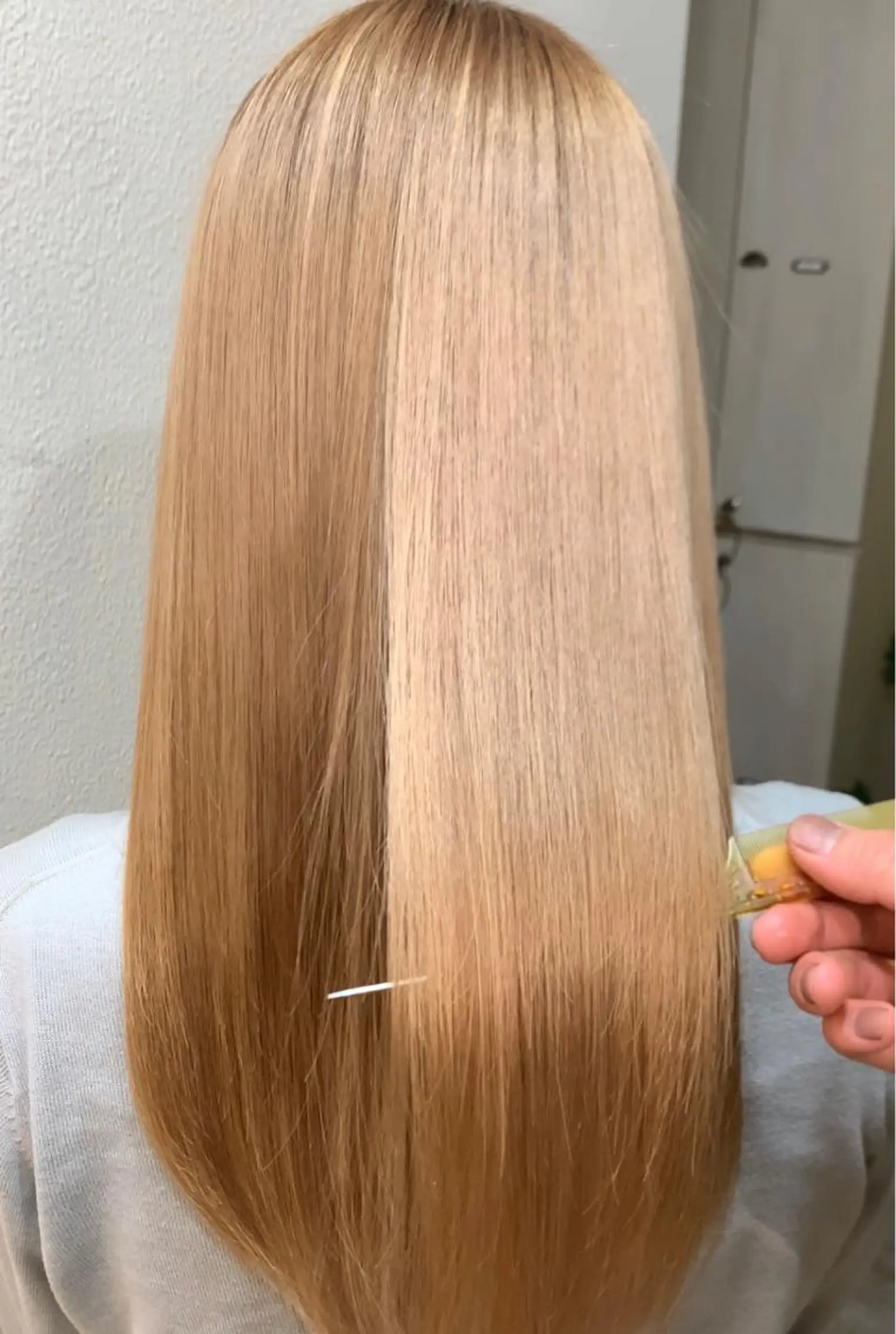 ロング トリートメント 酸熱トリートメント Zinaセントラル所属・須田 ゆかりのヘアスタイル