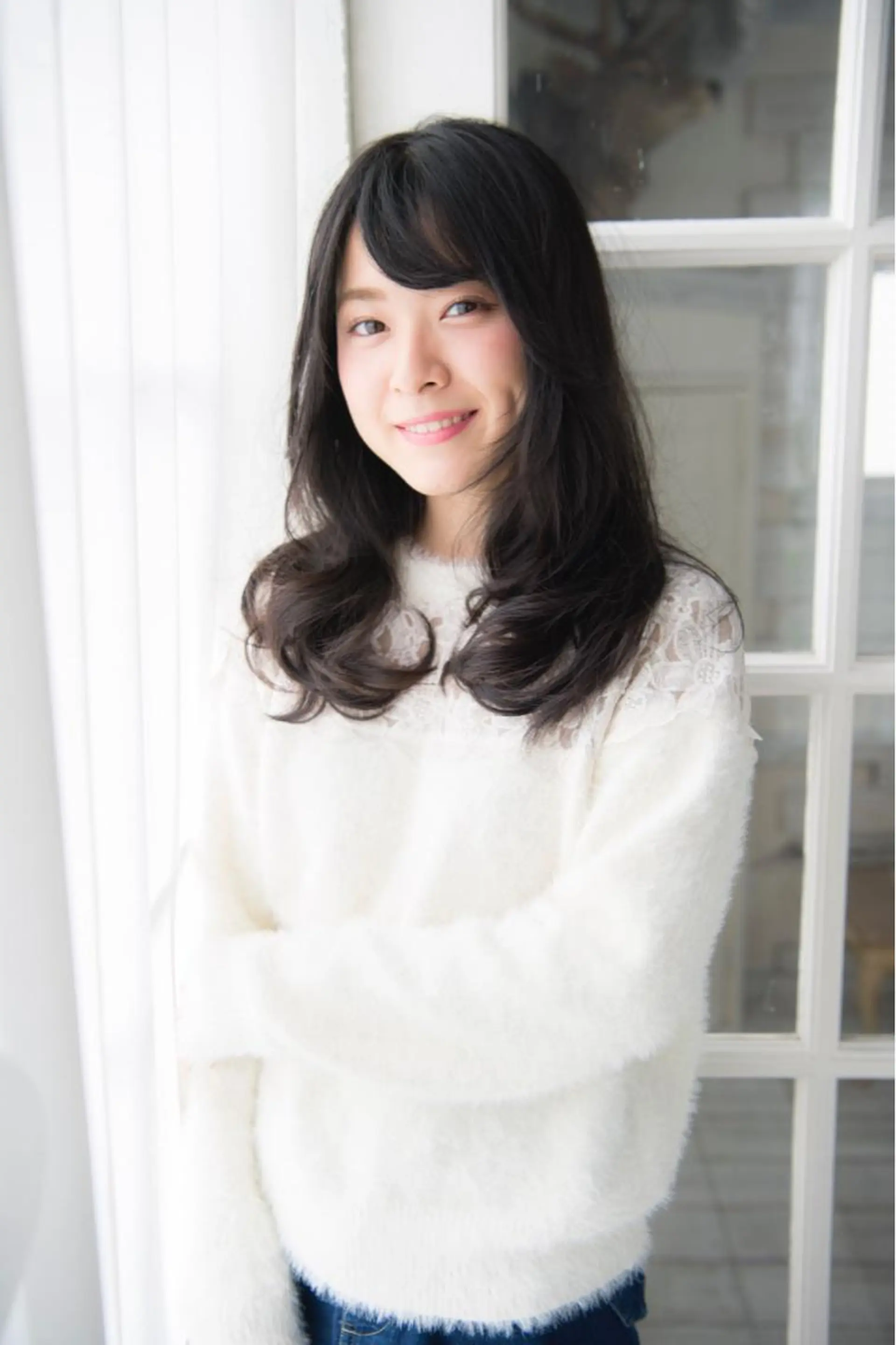 セミロング パーマ 髪質改善🌈縮毛矯正 荻原　達矢のヘアスタイル