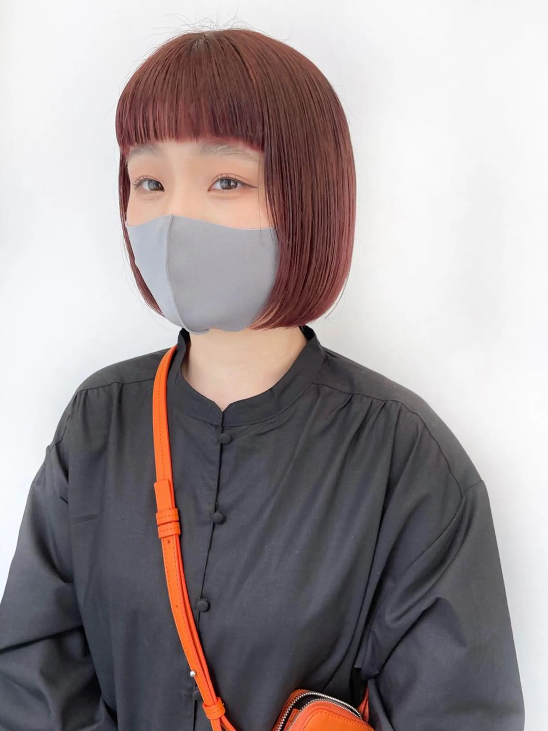 ショート カラー ヘアアレンジ カット 南堀江 möwen ( メーヴェ )所属・mowen RUIのヘアスタイル