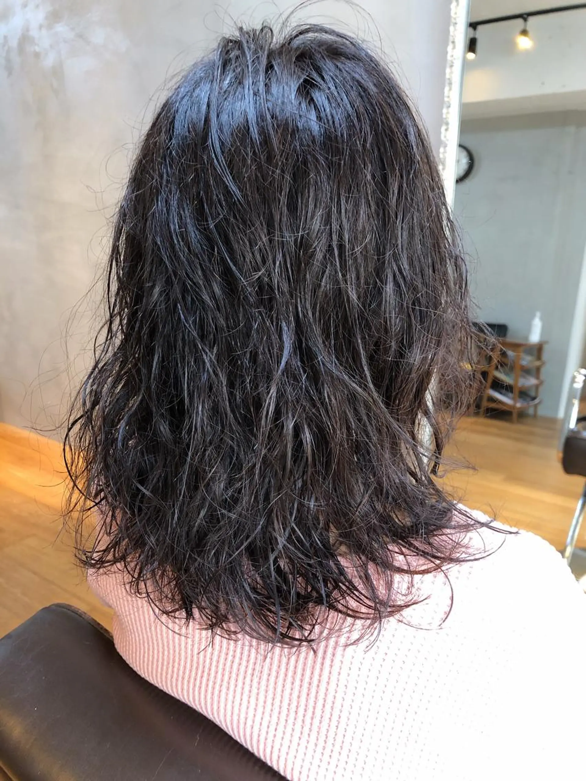 セミロング カラー パーマ セミロングパーマ カット パーマ TACCA所属・伊藤 佳代子のヘアスタイル