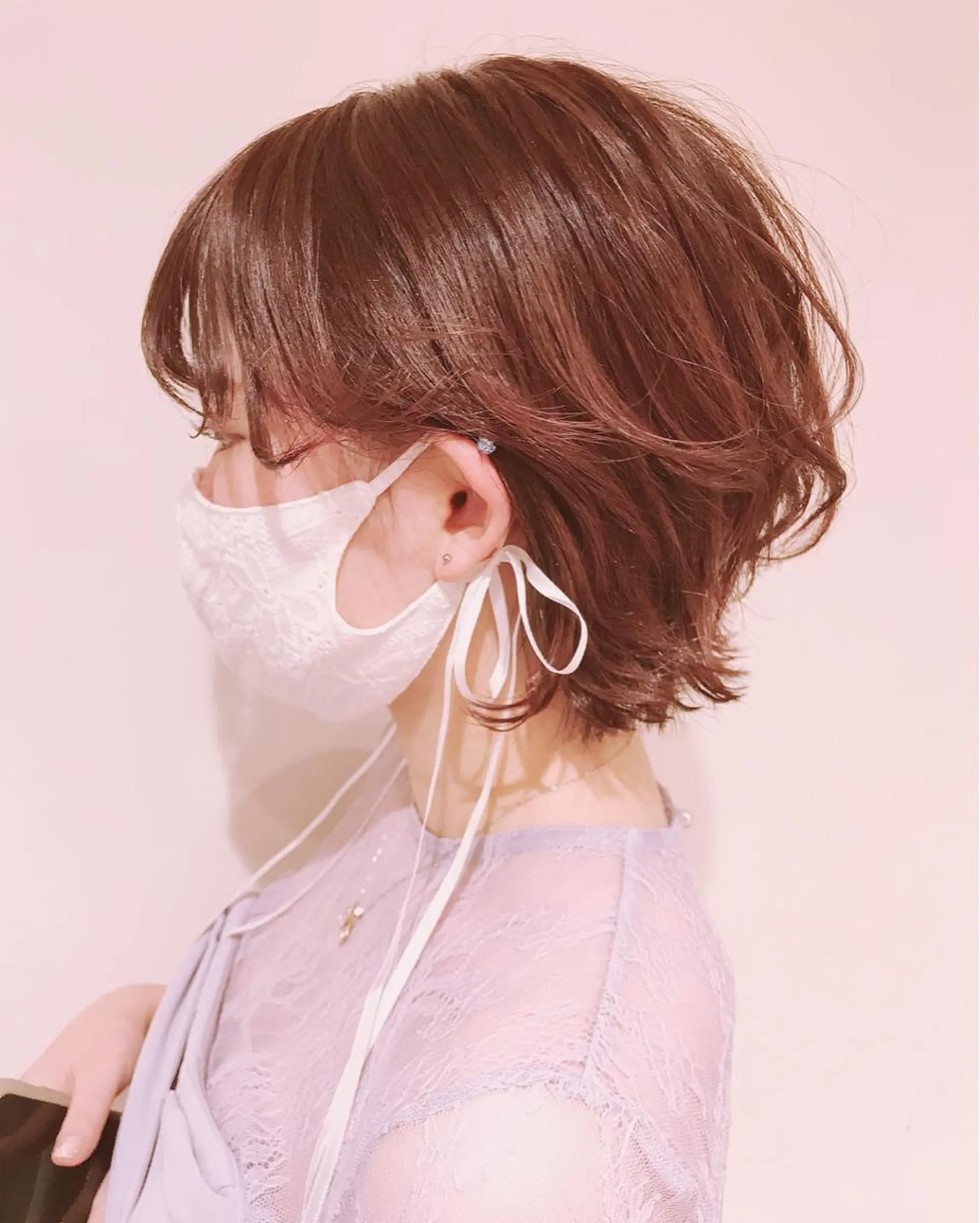 ショート カラー ベージュカラー ピンクカラー ピンクベージュ ショートヘア 12月限定クーポン 💕大量更新ブリーチのヘアスタイル