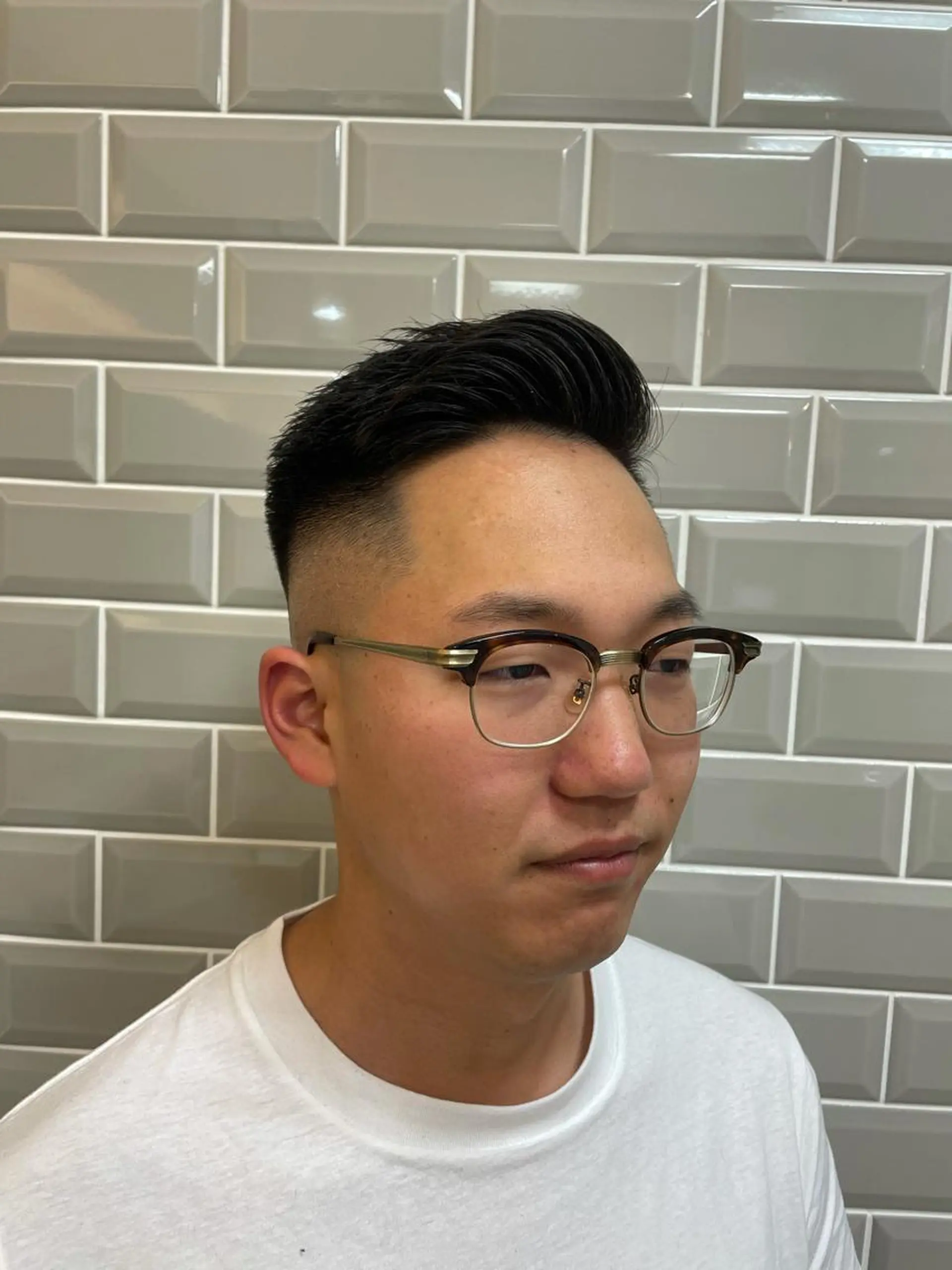 メンズ 中野 健人のヘアスタイル