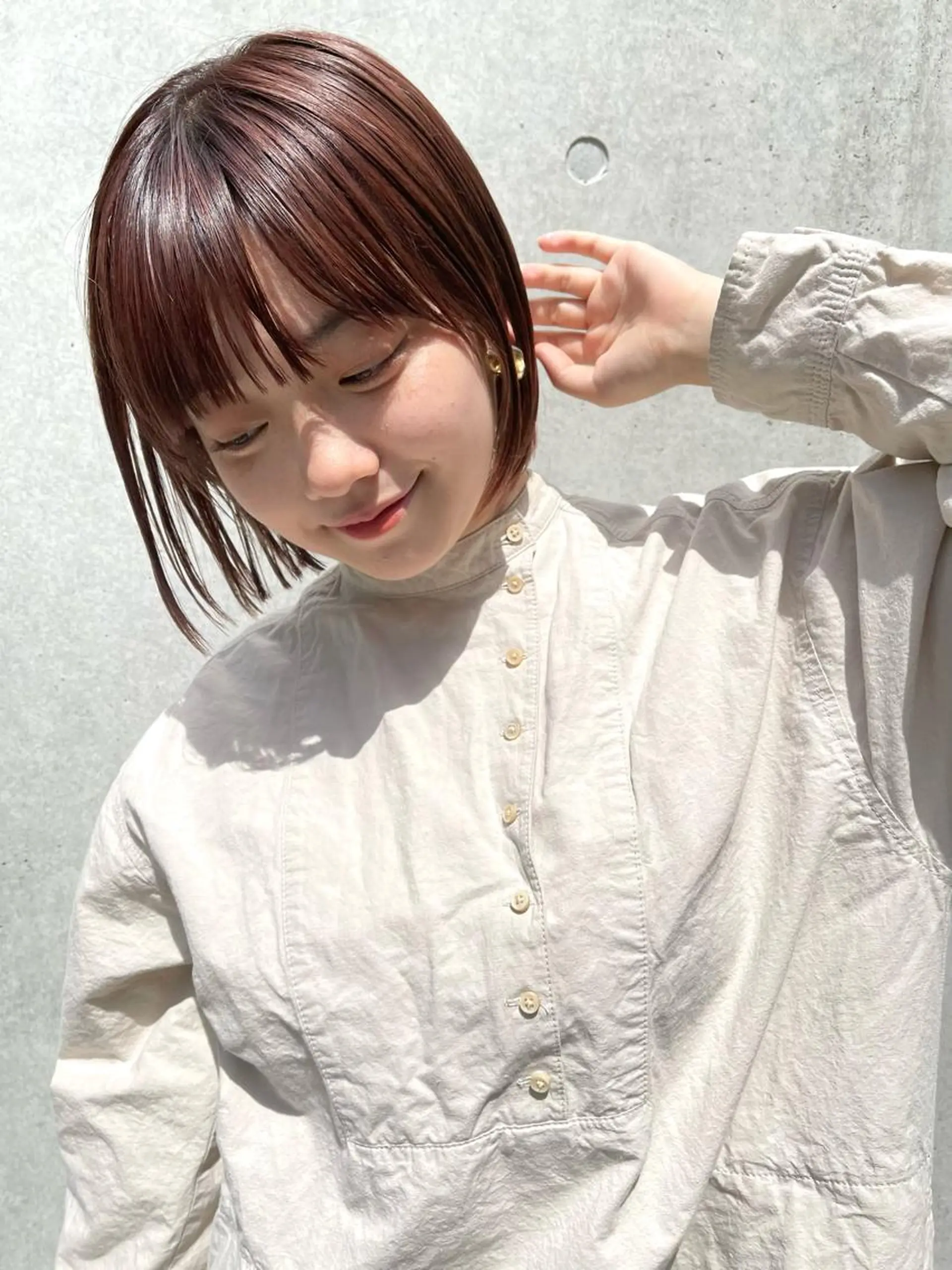 ミディアム 川本 裕🌿のヘアスタイル