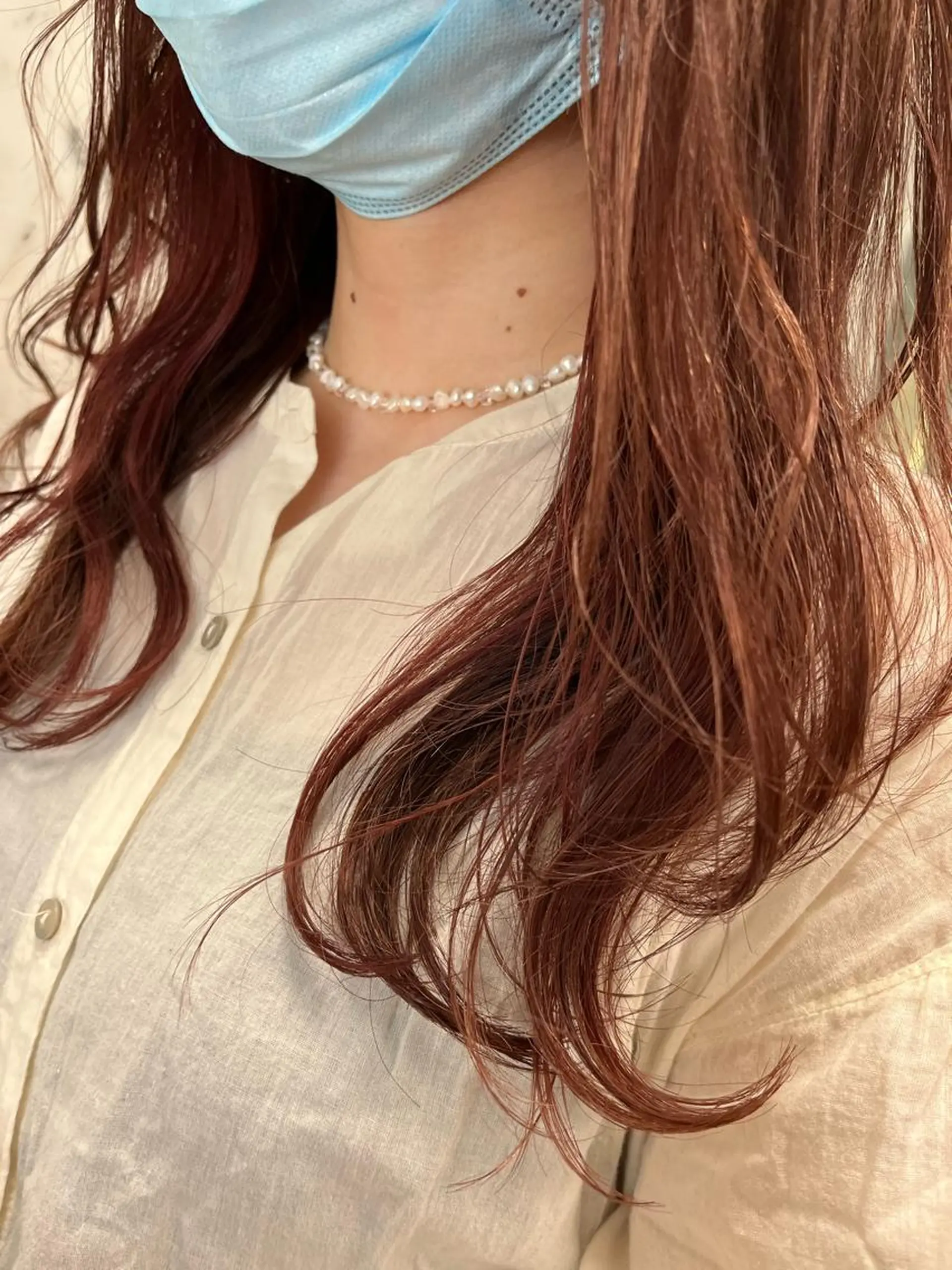 セミロング カラー カット ヘアカラー トリートメント ハイトーンカラー🩵 耳ツボジュエリー👂のその他イメージ