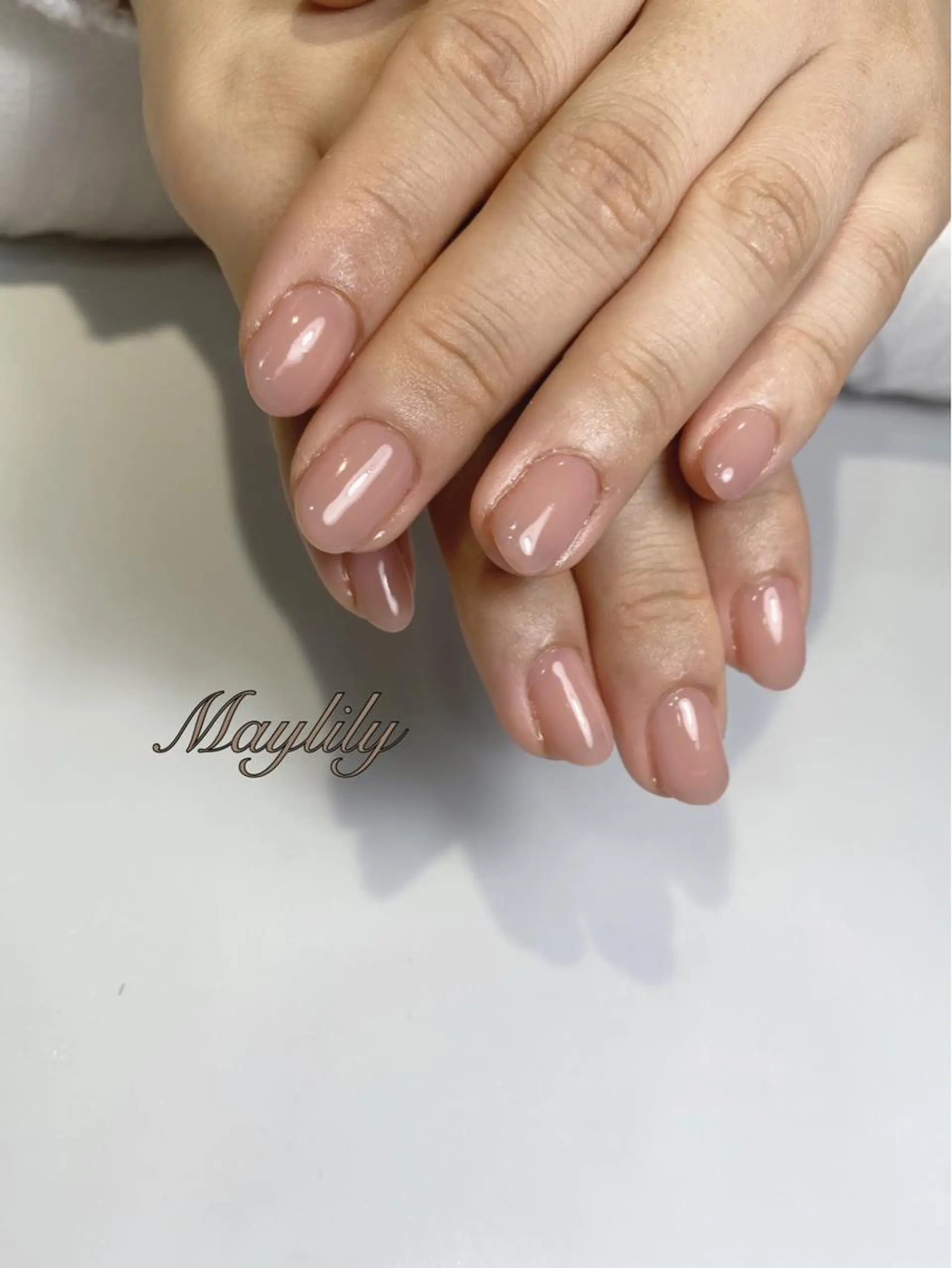 ネイル ワンカラーネイル Nail care salon Maylily所属・Nail salon Maylilyのネイルデザイン