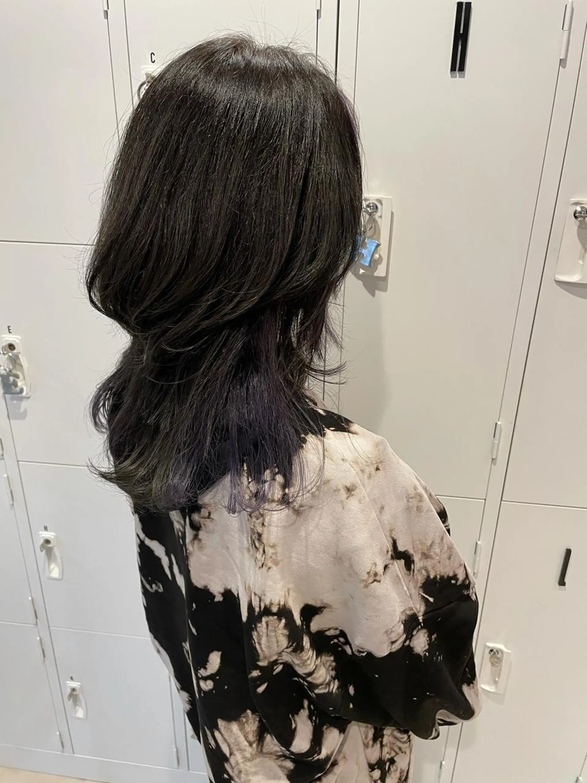 セミロング カラー ウルフカット 沖縄/ヘアアレンジ /ナカノのヘアスタイル