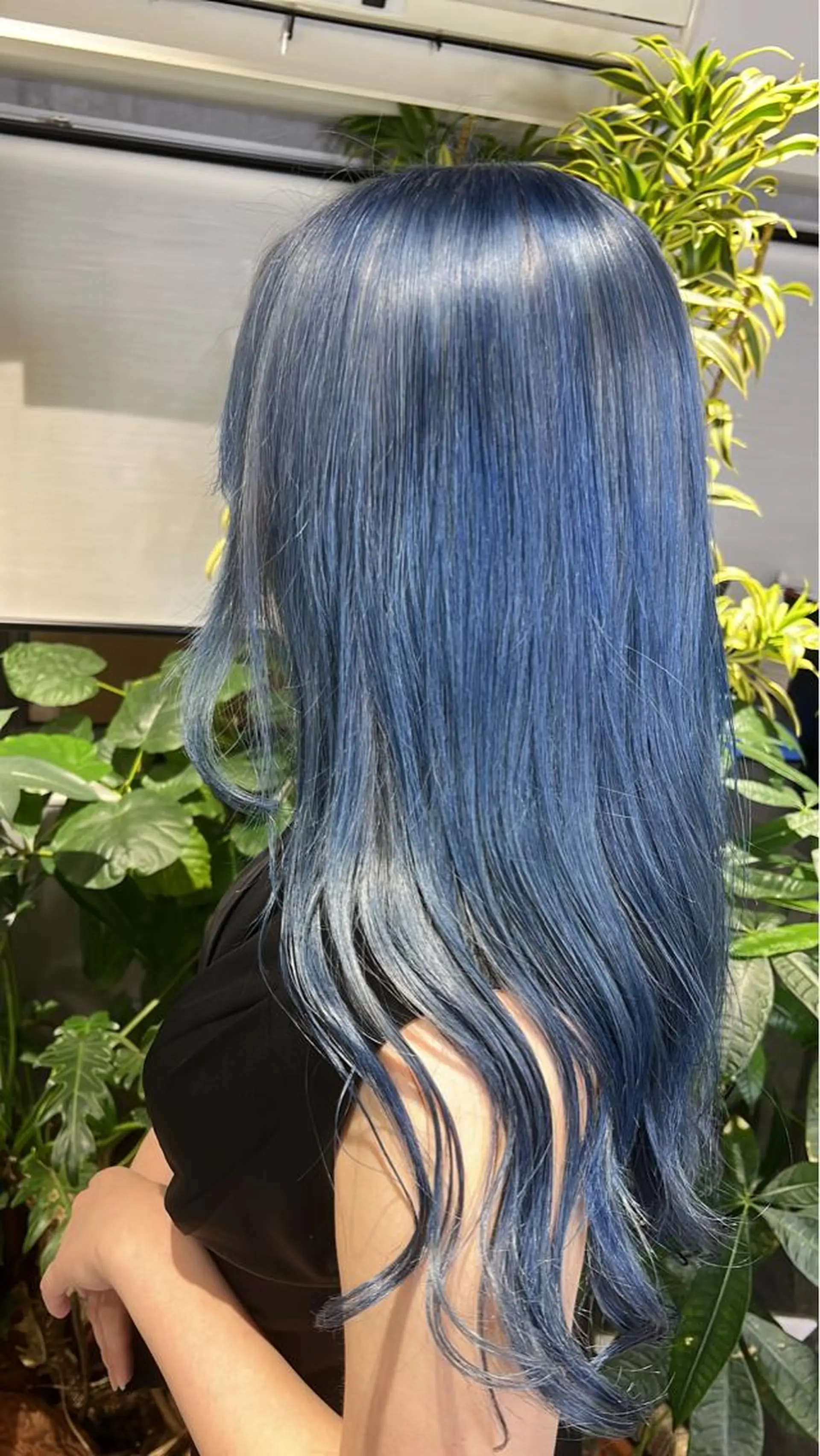 セミロング カラー mimiiy梅田 中崎町ハイトーンのヘアスタイル