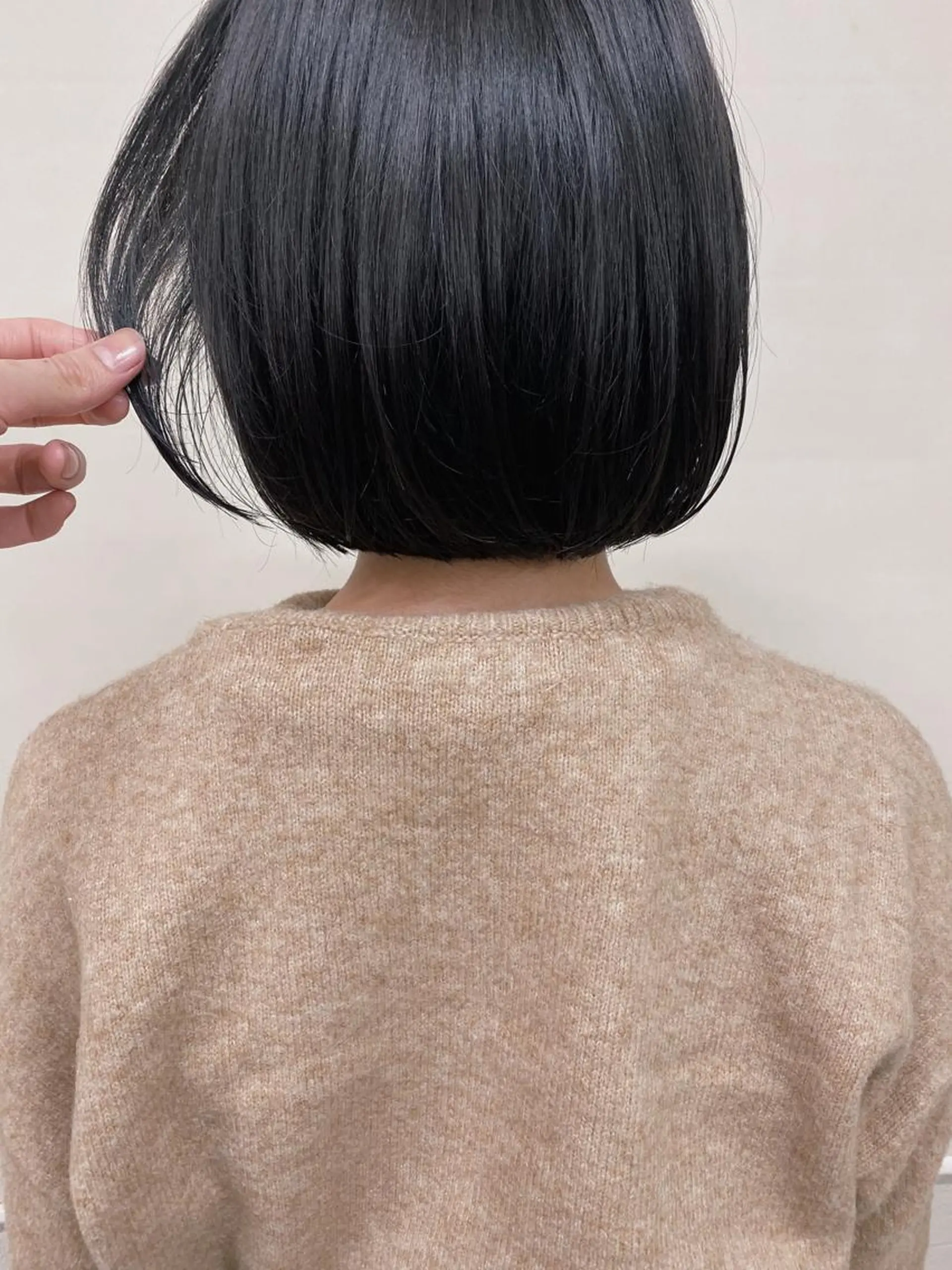 ショート カラー レイヤーウルフ エクステ磯部のヘアスタイル