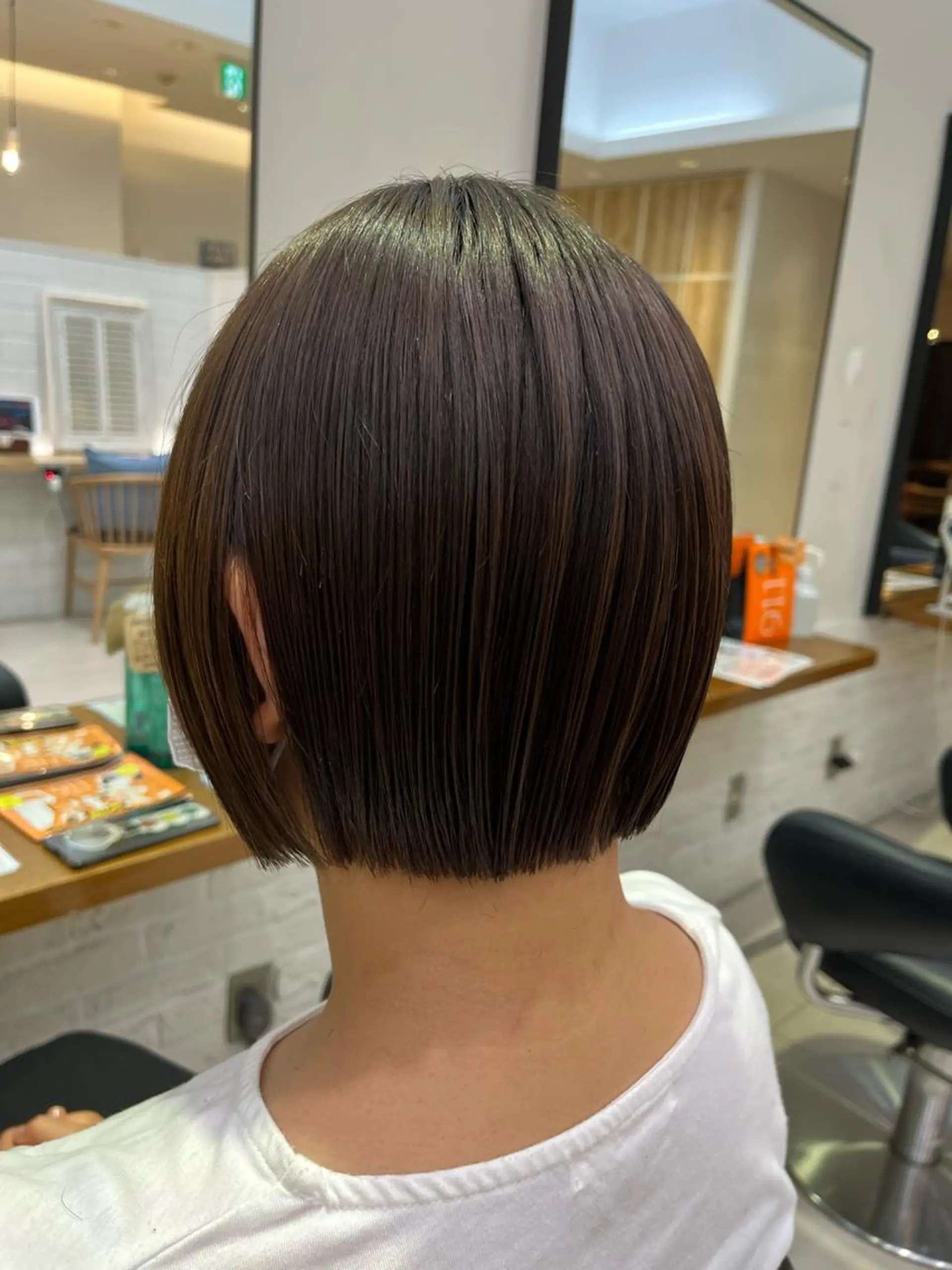 ミディアム コテ巻き風パーマ🫧 麻尋のヘアスタイル