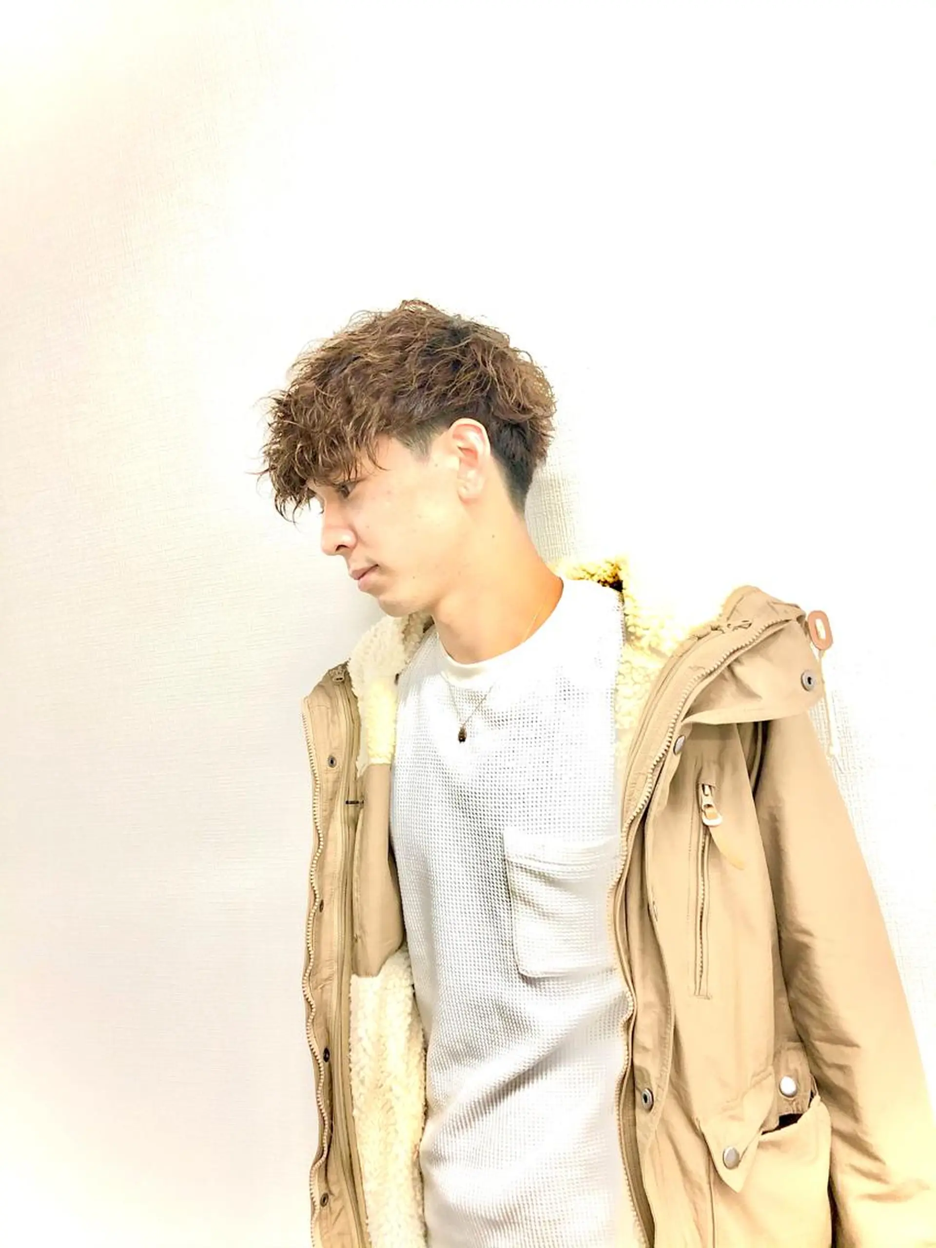 ショート カラー パーマ ヘアアレンジ メンズ カット パーマ 💜美髪特化💜 MASAのヘアスタイル