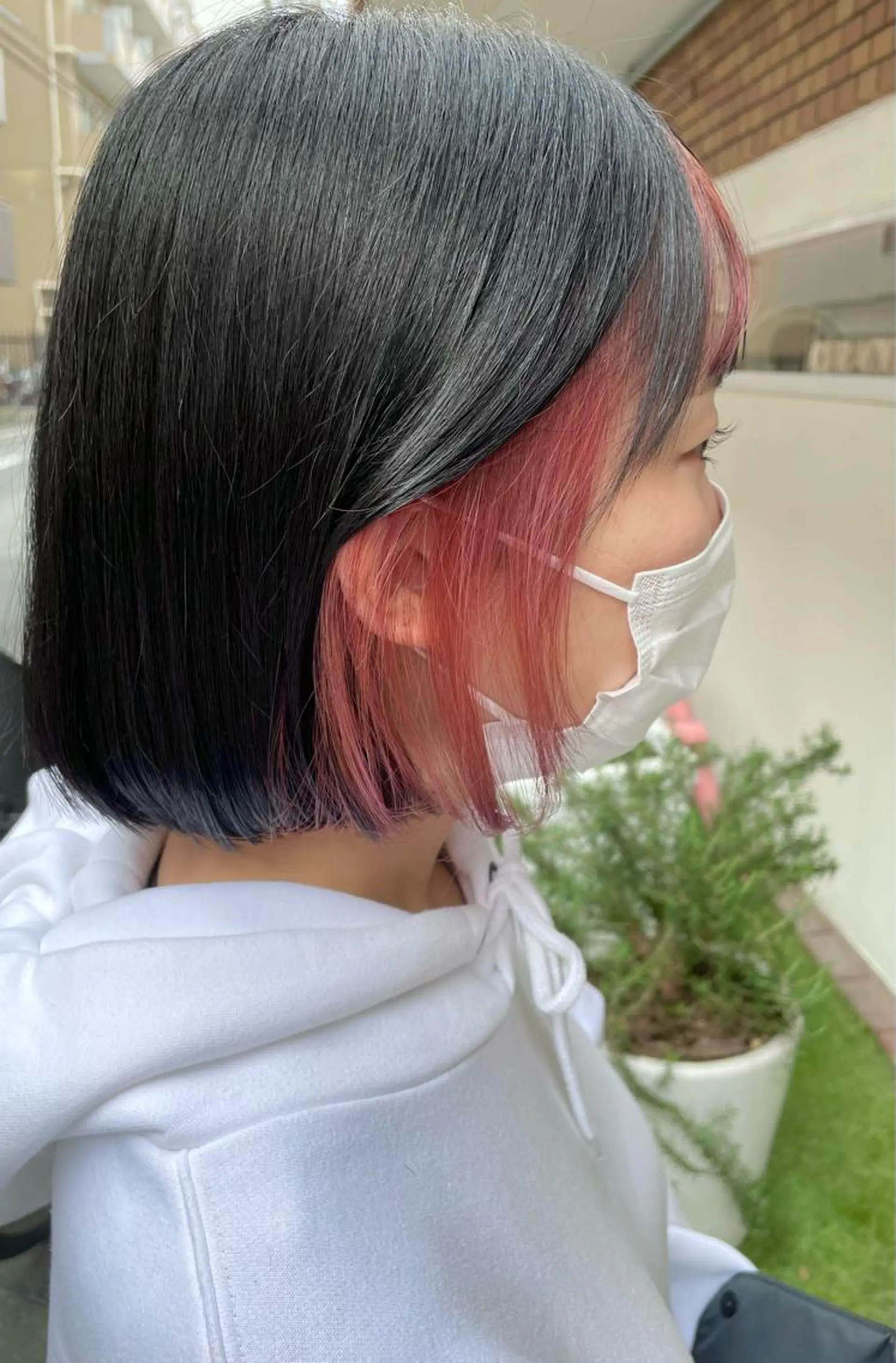 ミディアム カラー newi梅田🫧韓国 ヘア🫧sakiのヘアスタイル