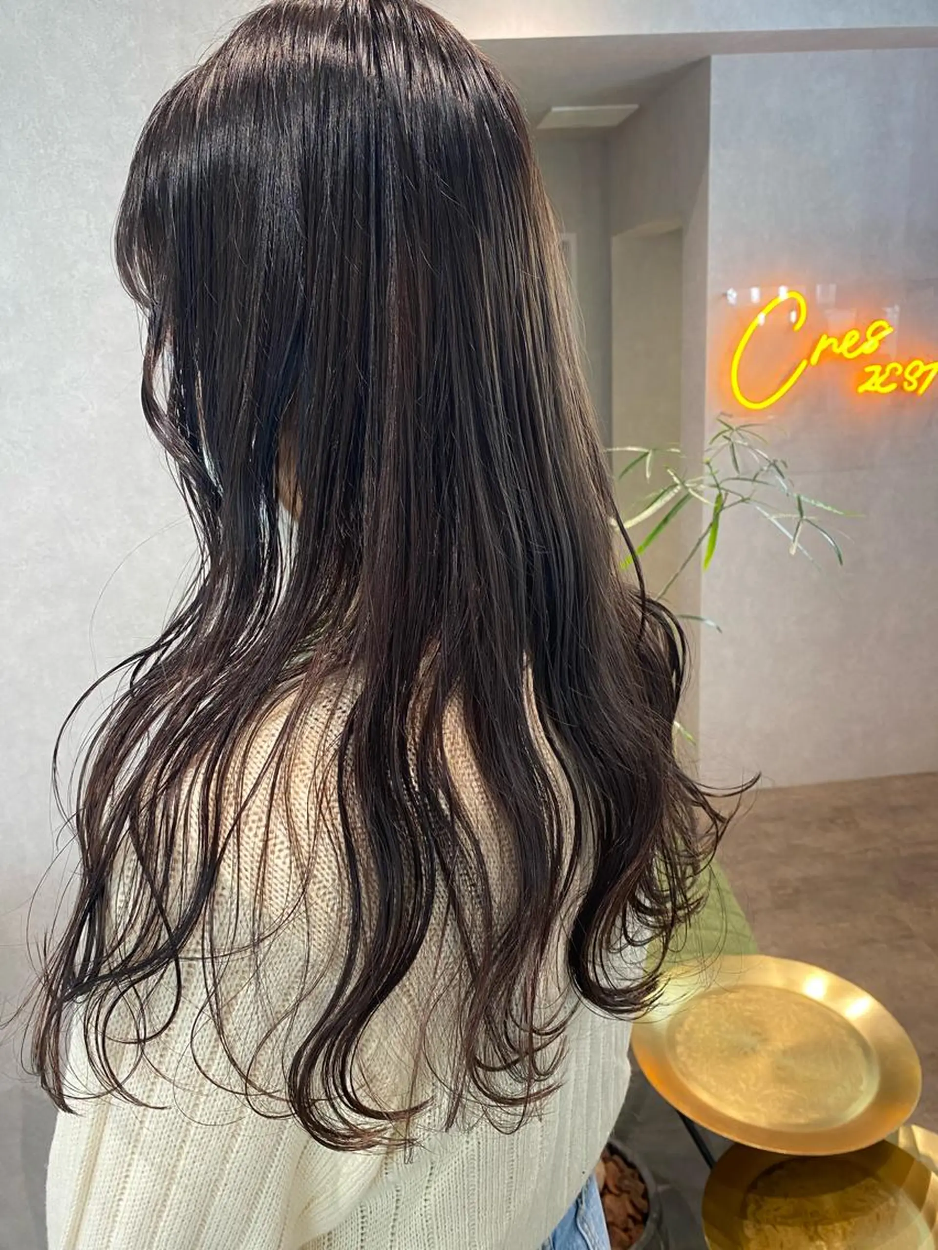 ロング カラー ヘアアレンジ XENA表参道 MIKUのヘアスタイル