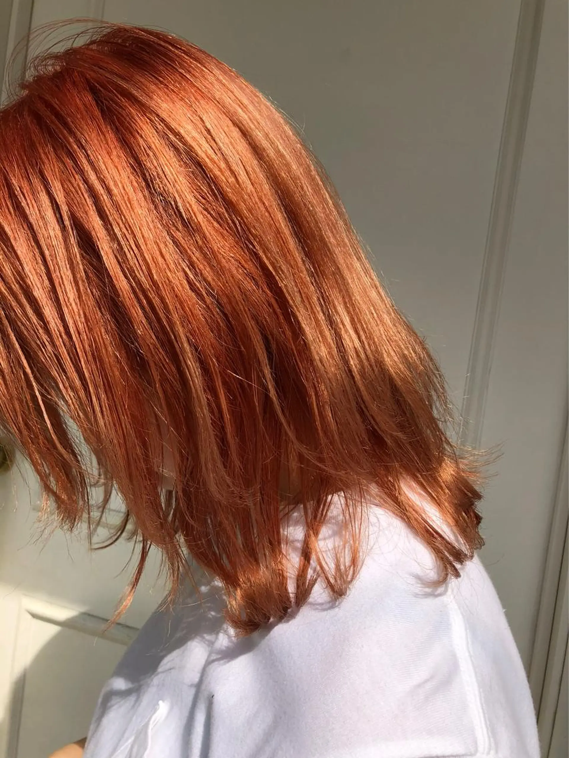 ミディアム カラー オレンジ iLu.(旧petit  by prairie)所属・門岡 ひかるのヘアスタイル