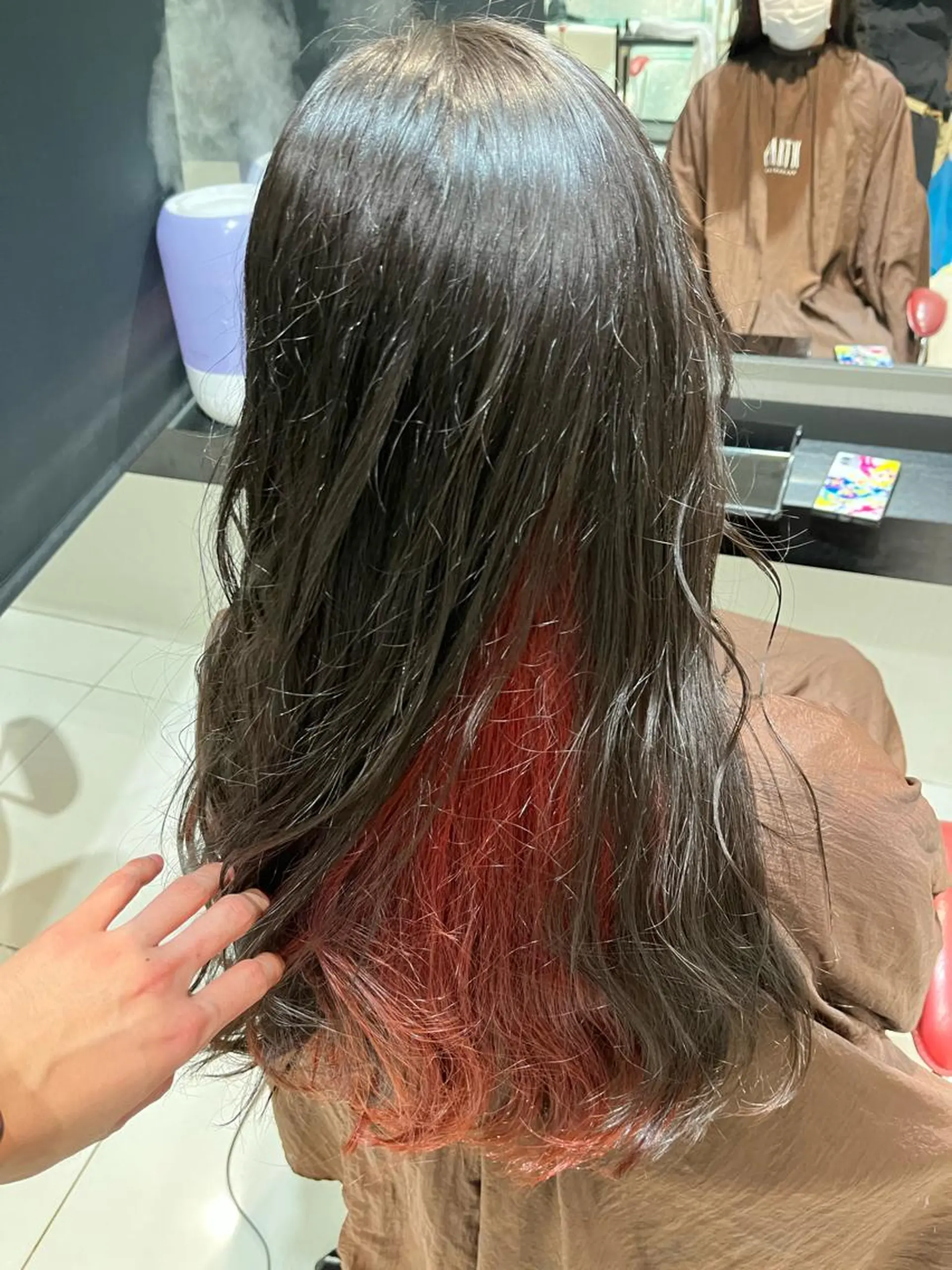 ロング カラー Lupinus所属・【艶カラー】石山拓人 /ブリーチのヘアスタイル