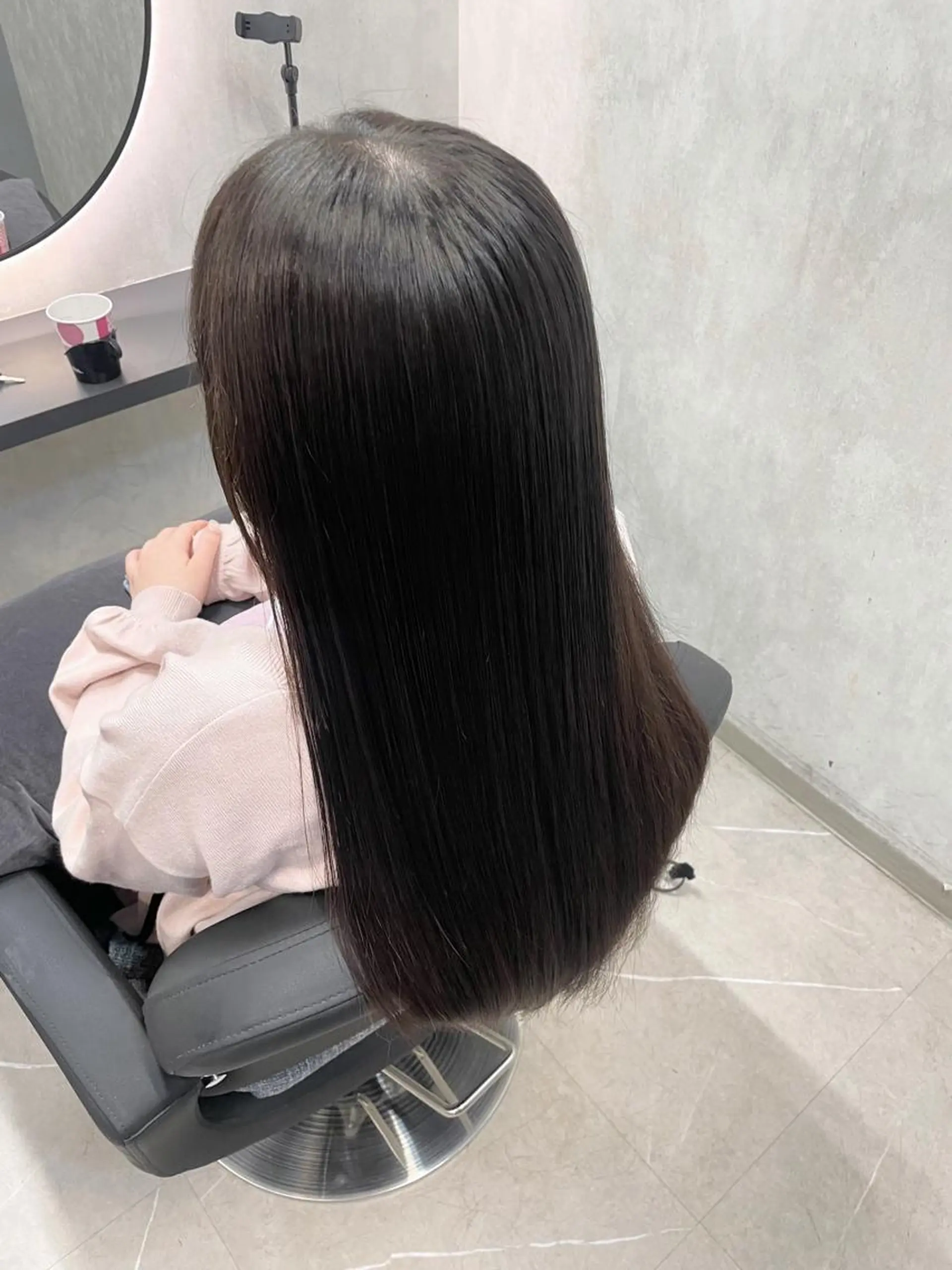 ロング トリートメント ヘアセット XYZ所属・縮毛矯正/髪質改善 韓国風/MIKIYAのヘアスタイル