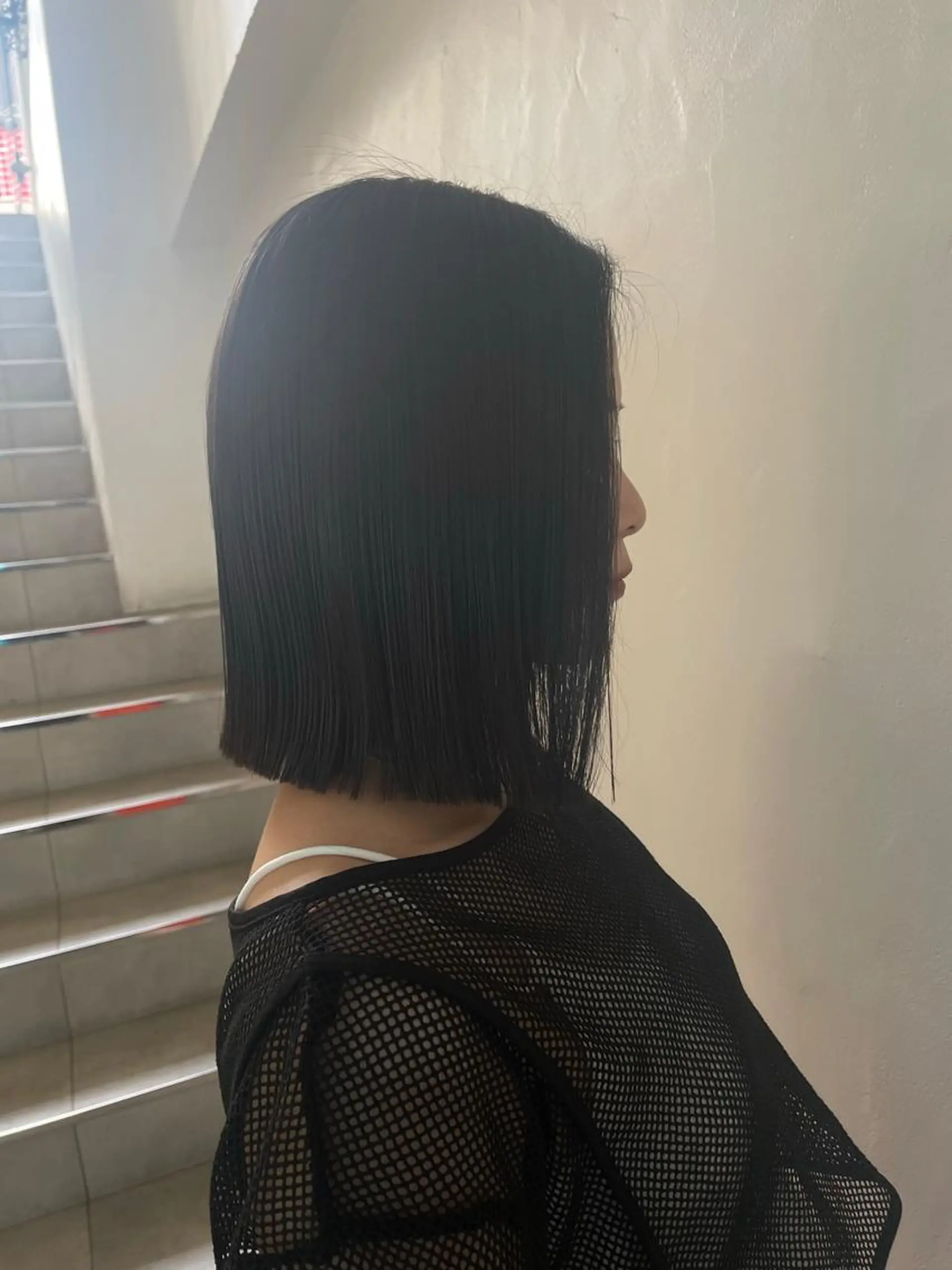 ショート カラー 切りっぱなしボブ ボブ カット ヘアカラー 🌟暖色系ハイトーン 🌟AIのヘアスタイル