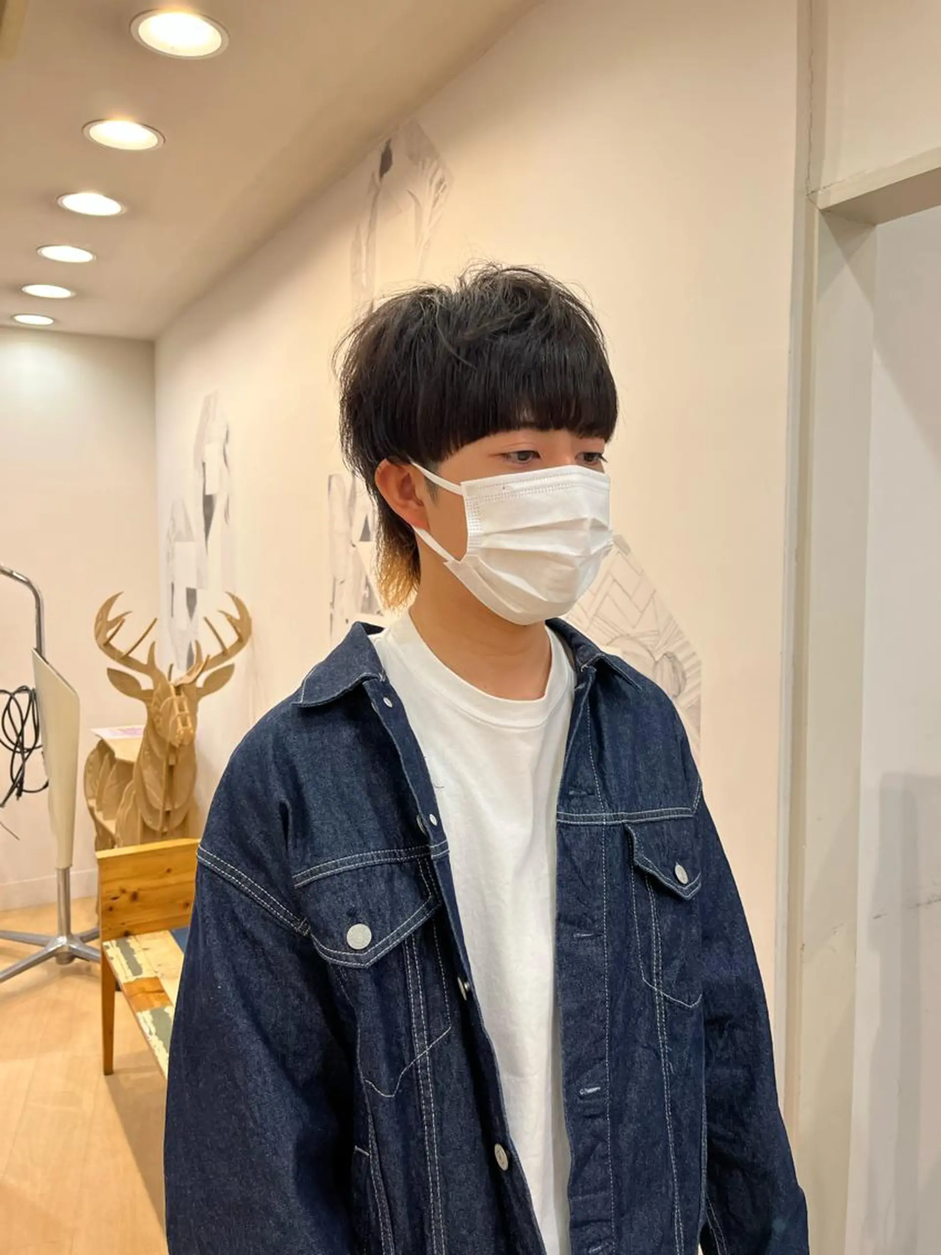 メンズ メンズウルフカット ウルフカット カット パーマ 💠つたふうか/ 韓国/メンズヘア💠のヘアスタイル