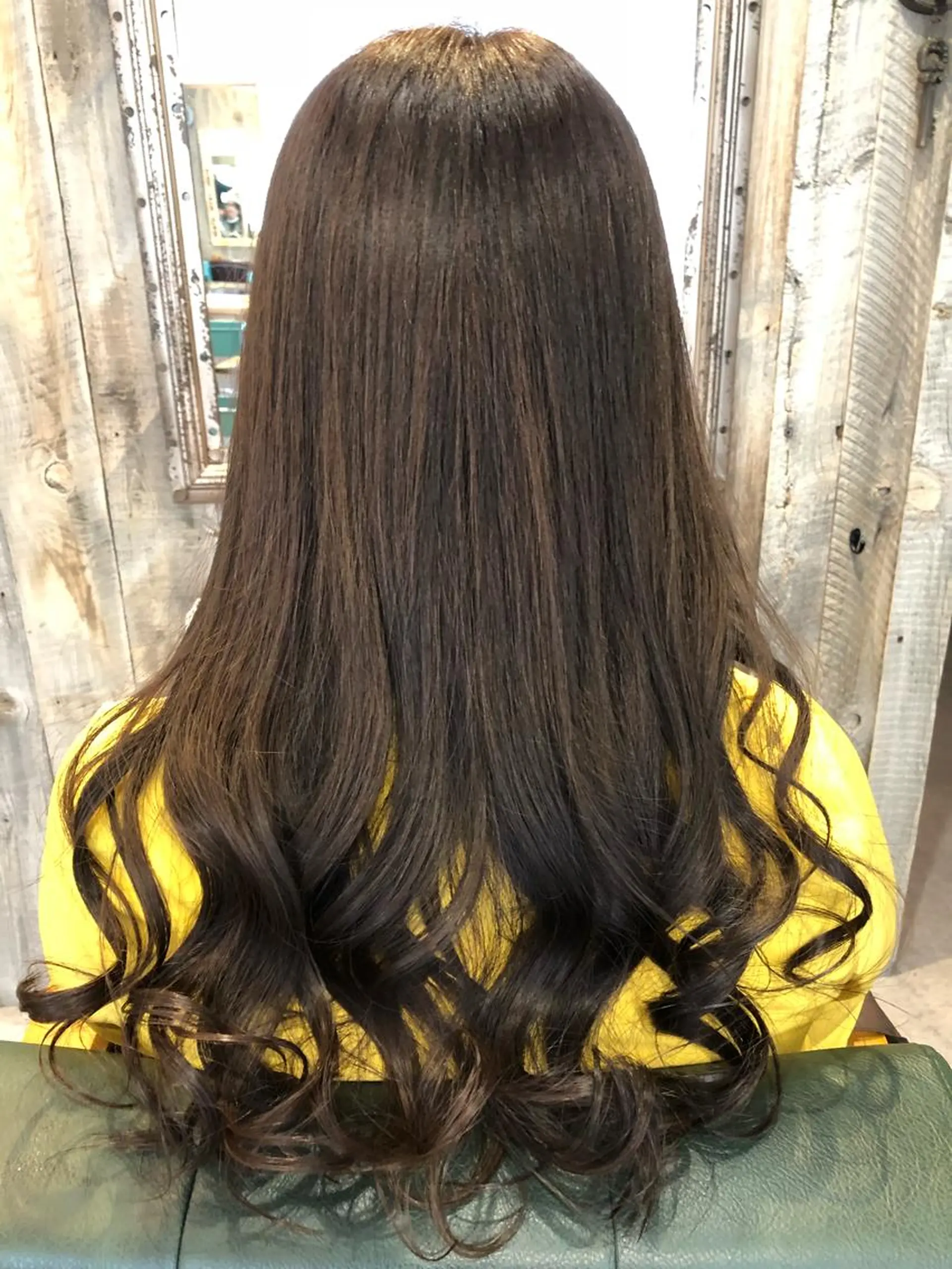 ロング アッシュ 川野 賢のヘアスタイル