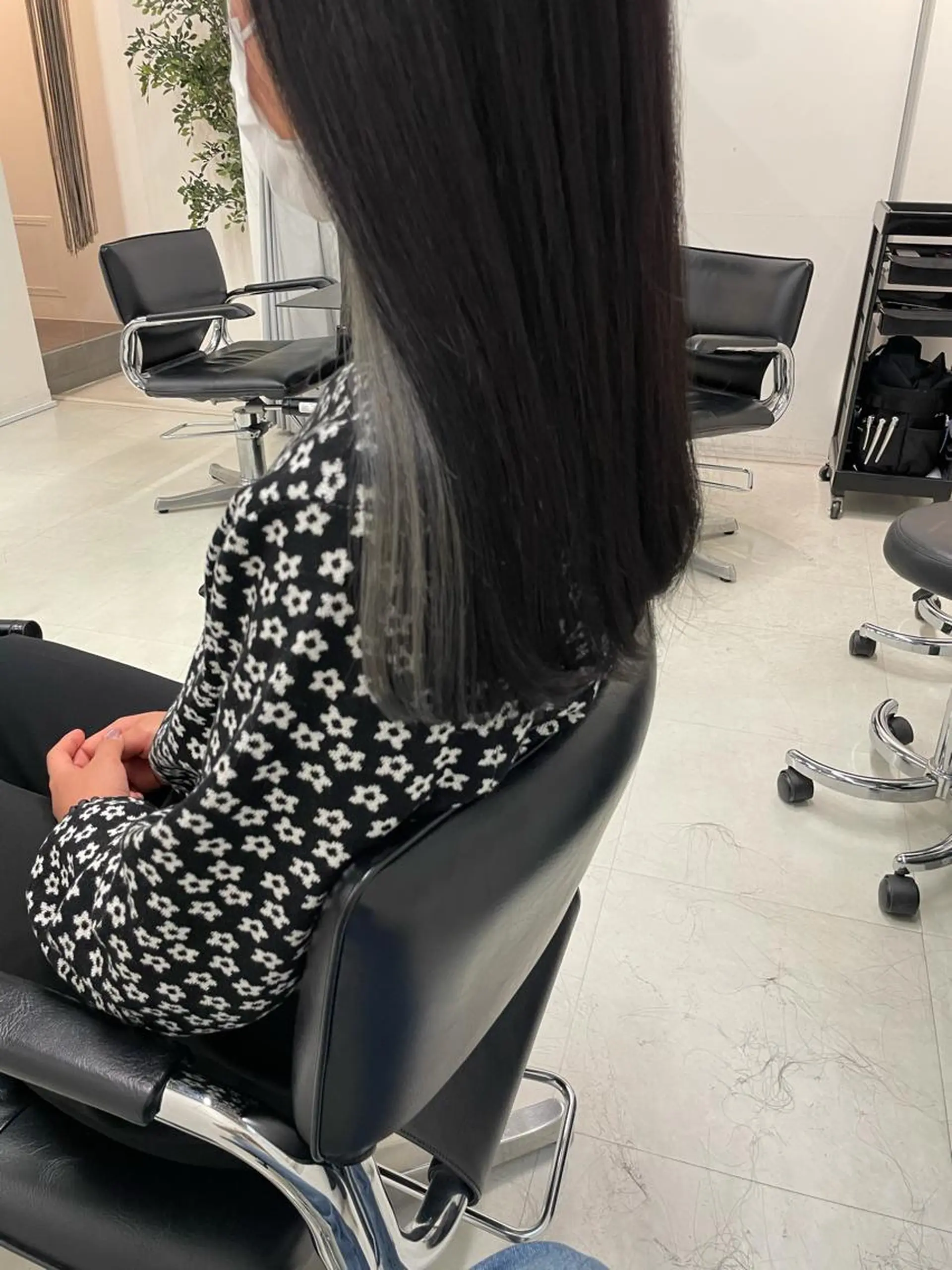 ロング カラー キッズ インナーカラー オトナヘア🌸 harukaのヘアスタイル