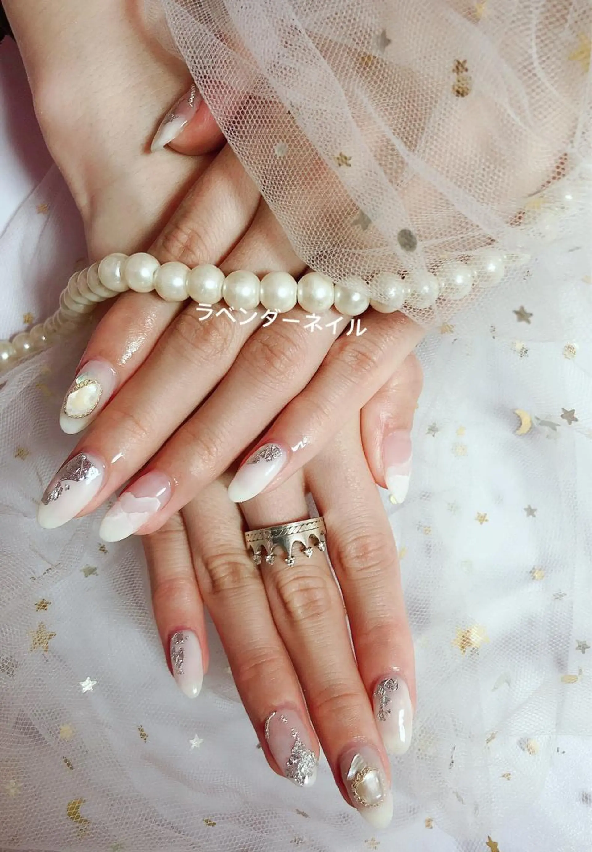 ネイル ラベンダー💖日暮里 ルル💖ネイルのネイルデザイン
