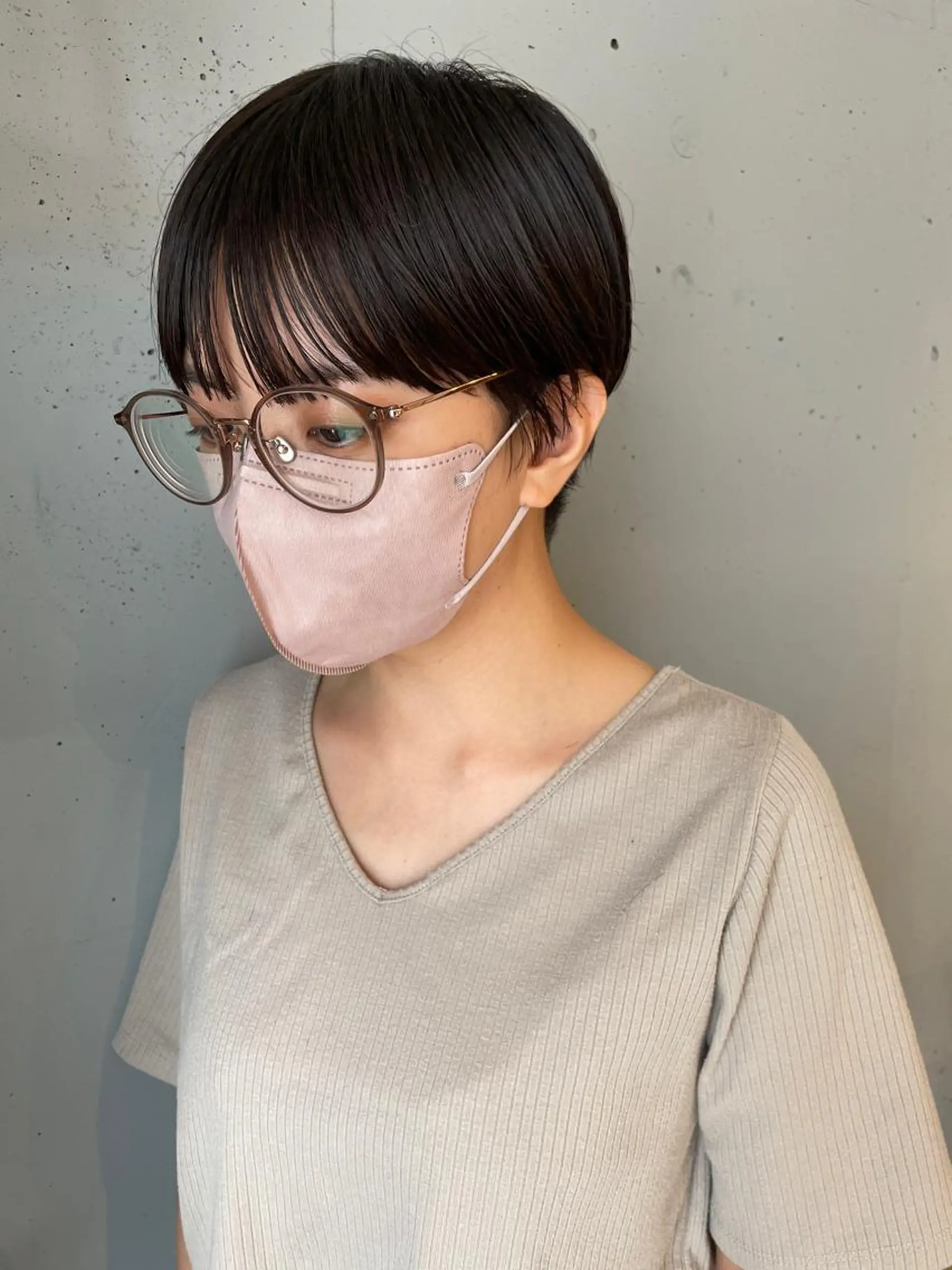 ショート ZOA classic hair所属・東 みのりのヘアスタイル