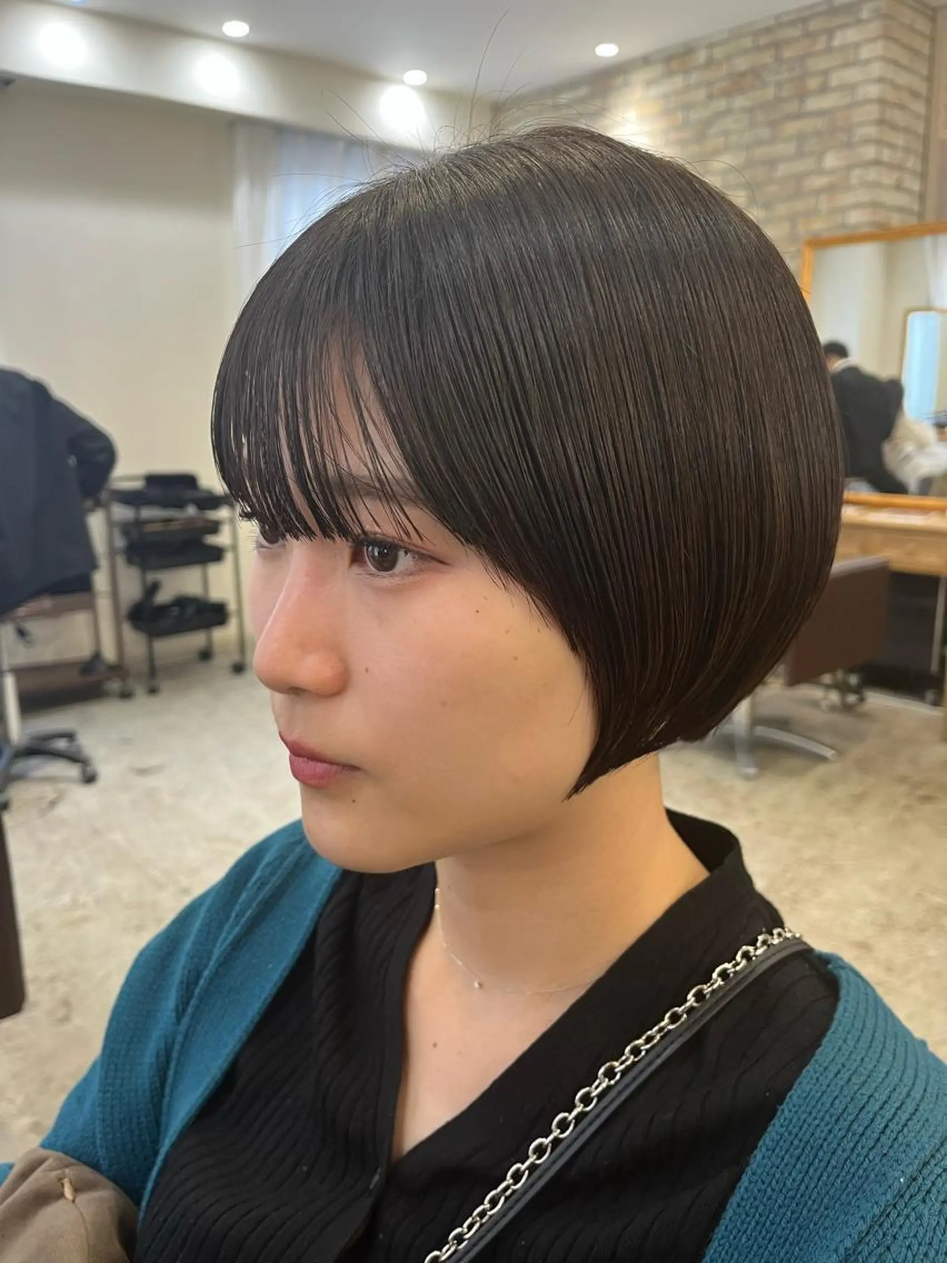 ショート カット 縮毛矯正 ショートスタイル /tomo.のヘアスタイル