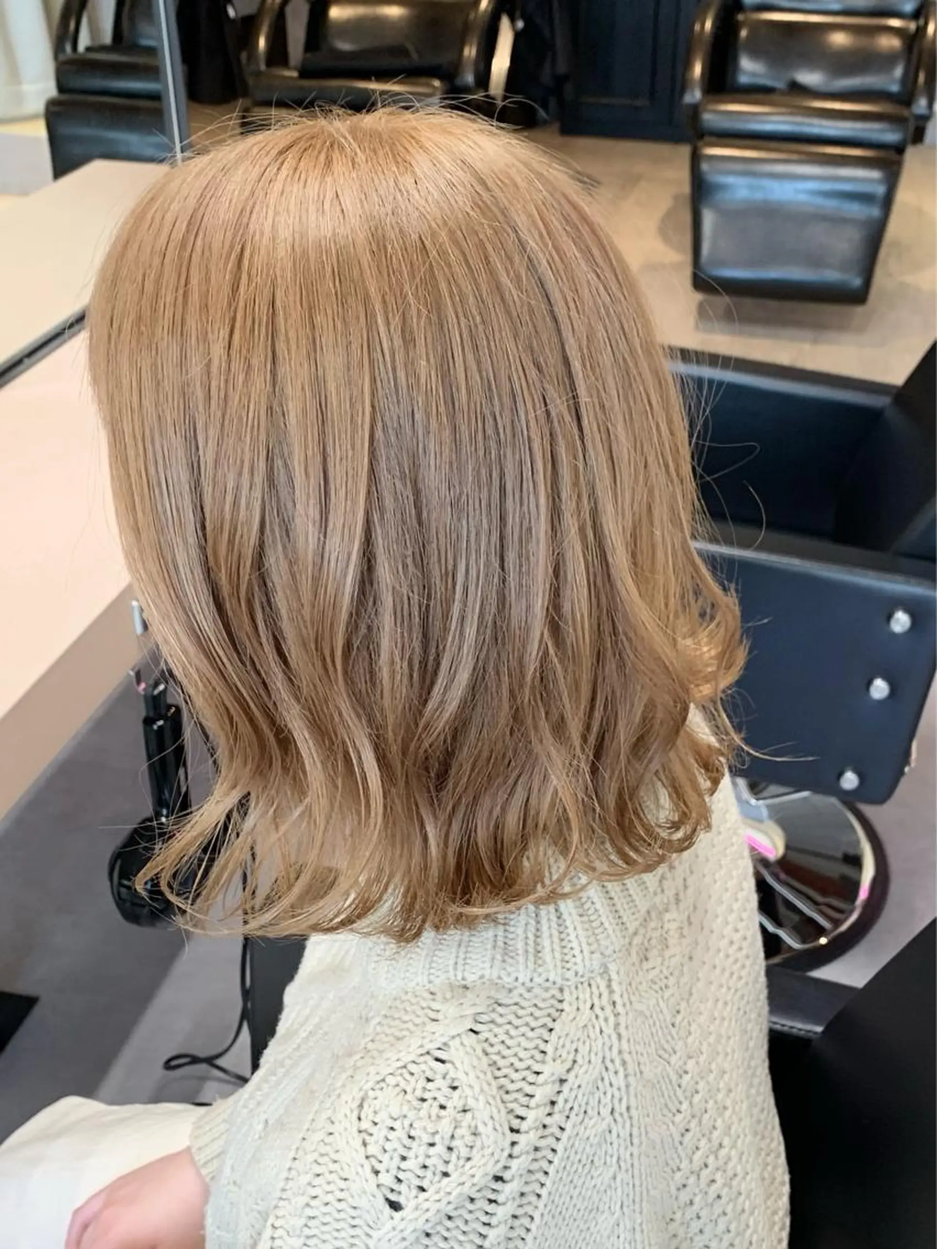 ミディアム カラー カット ヘアカラー トリートメント ❤️Ruminate 日暮里店❤️のヘアスタイル