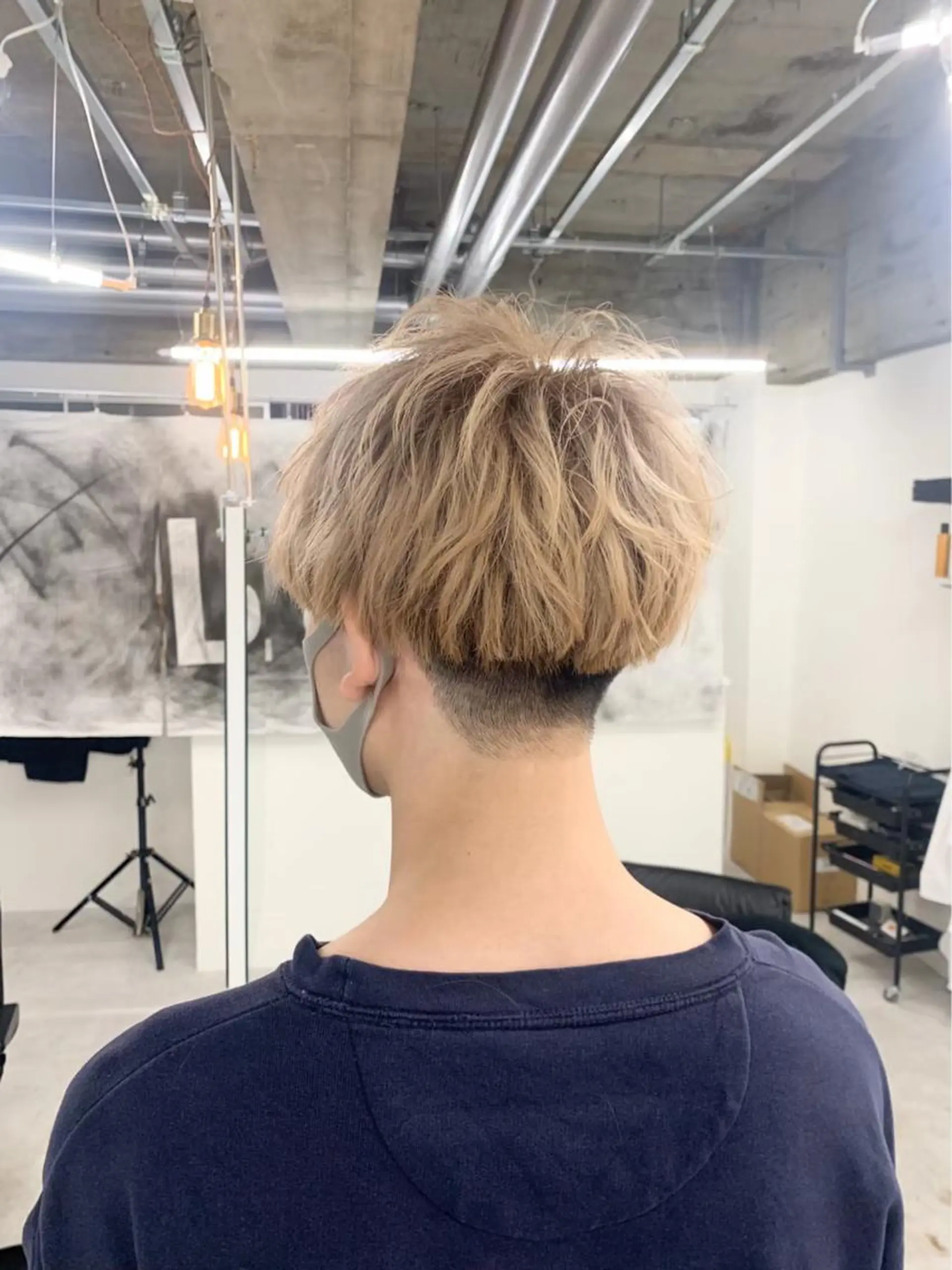 メンズ ヘアカラー VIM hair おもろまち所属・沖縄メンズパーマ/ TSUME🌈のヘアスタイル