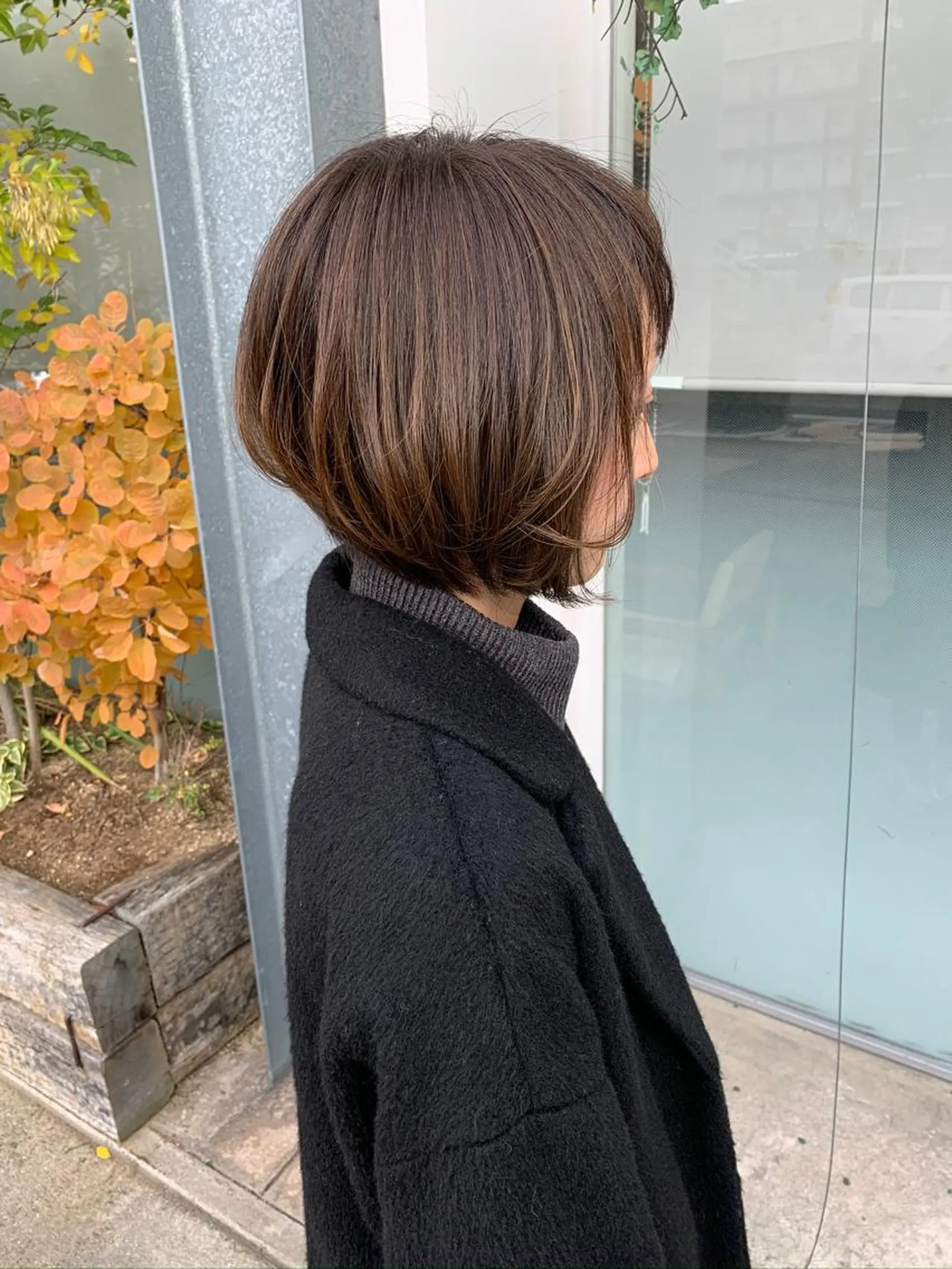 ミディアム 田中 亜沙美のヘアスタイル