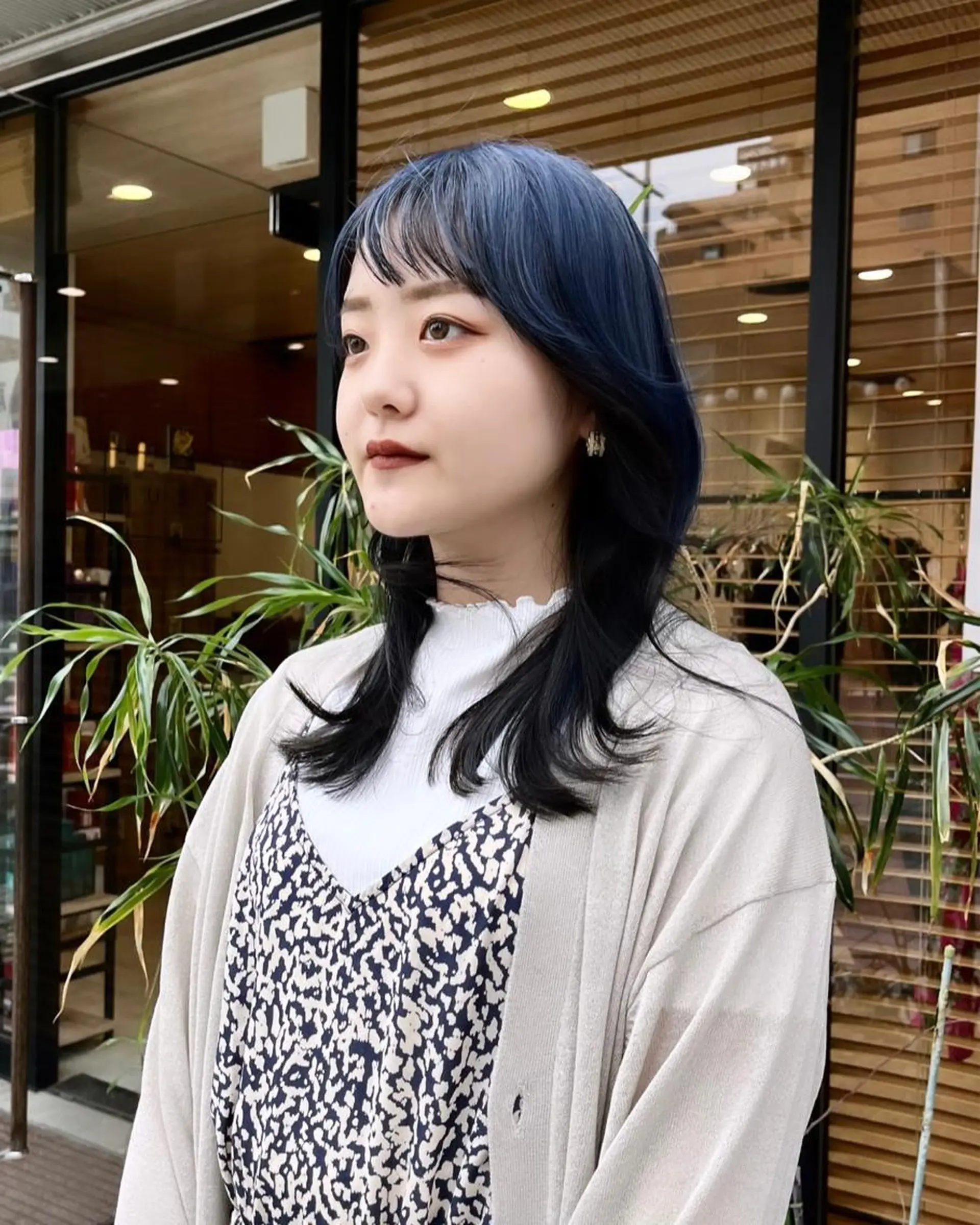 ミディアム カラー 産休中です 艶カラー♡オカのヘアスタイル