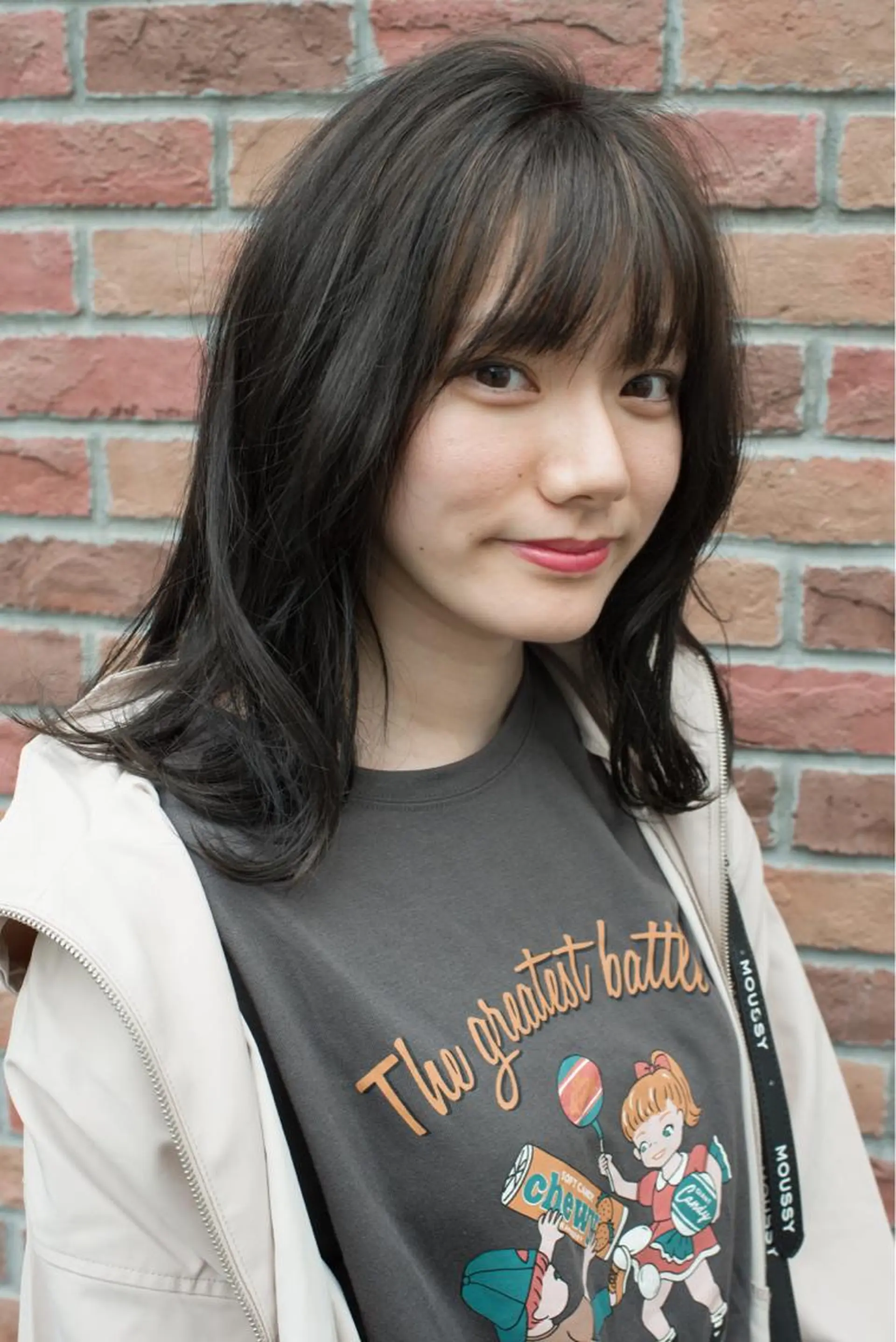 セミロング カラー 千葉 慎也のヘアスタイル