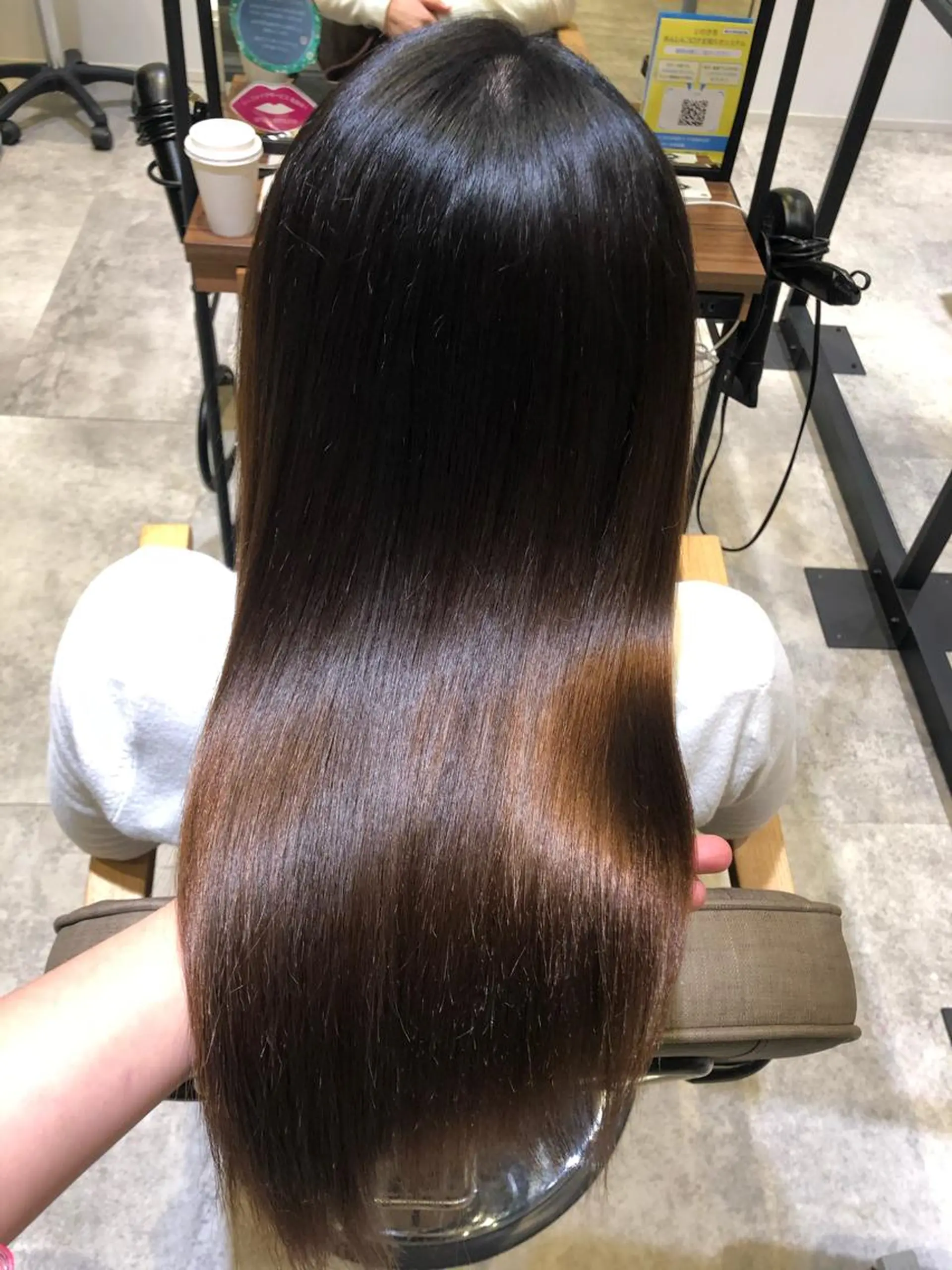 ロング 縮毛矯正 SOYON いわき店【ソヨン】所属・真 美のマツエク・マツパデザイン