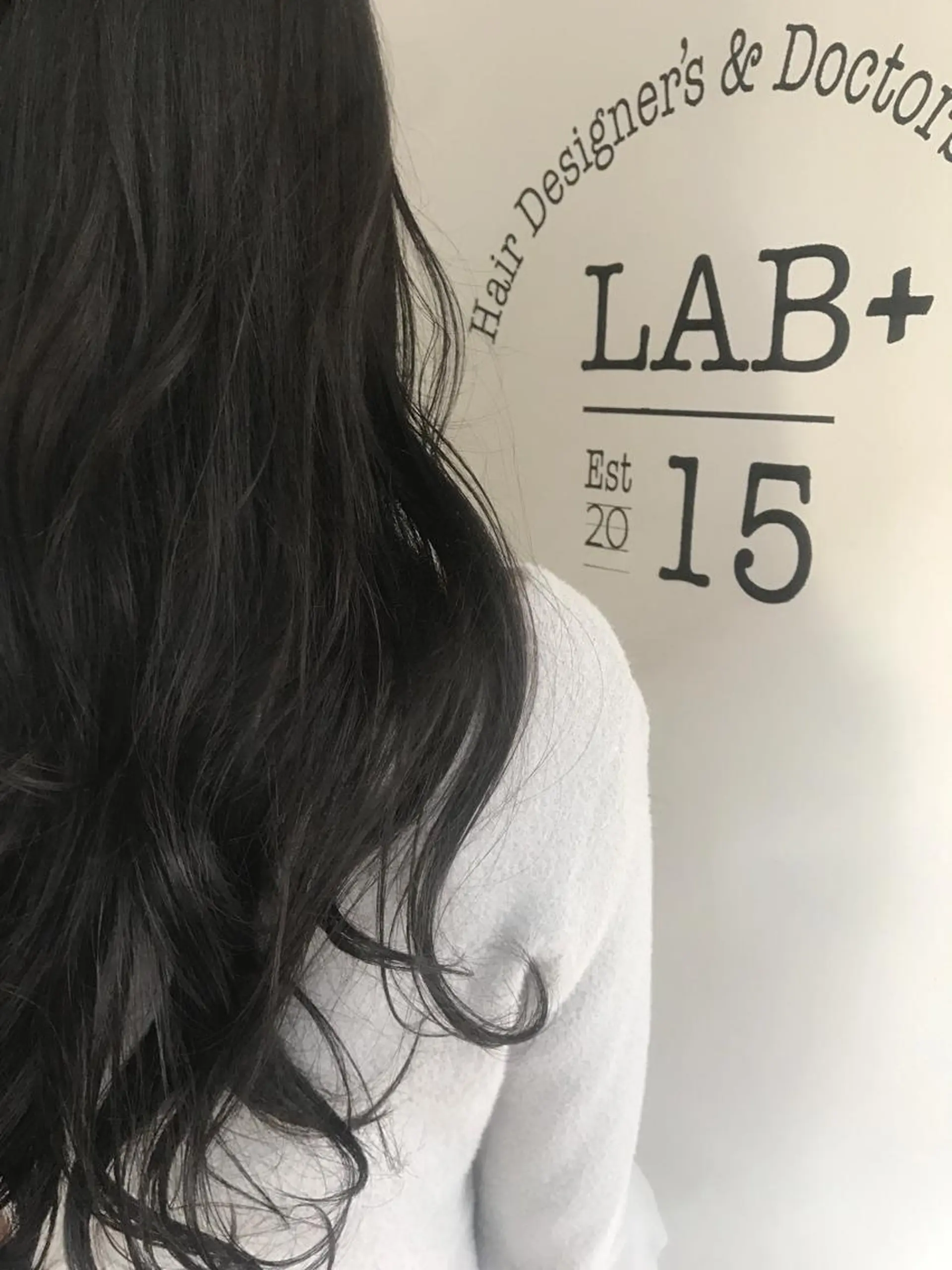 ロング カラー ラベンダーカラー ラベンダーグレー ひろせ かなのヘアスタイル