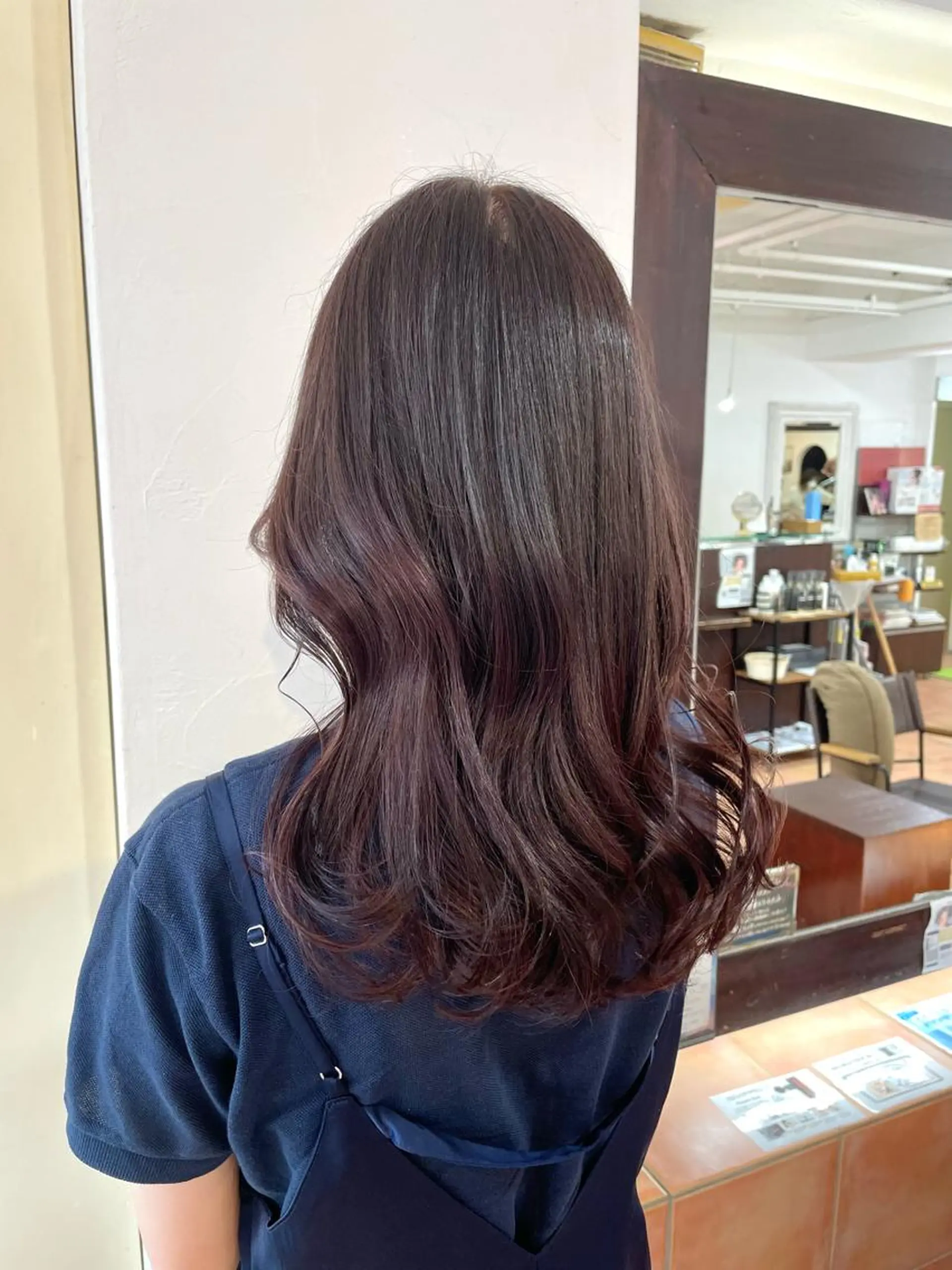 ロング カラー パープルカラー 🦋透明感 艶カラー Rie🦋のヘアスタイル
