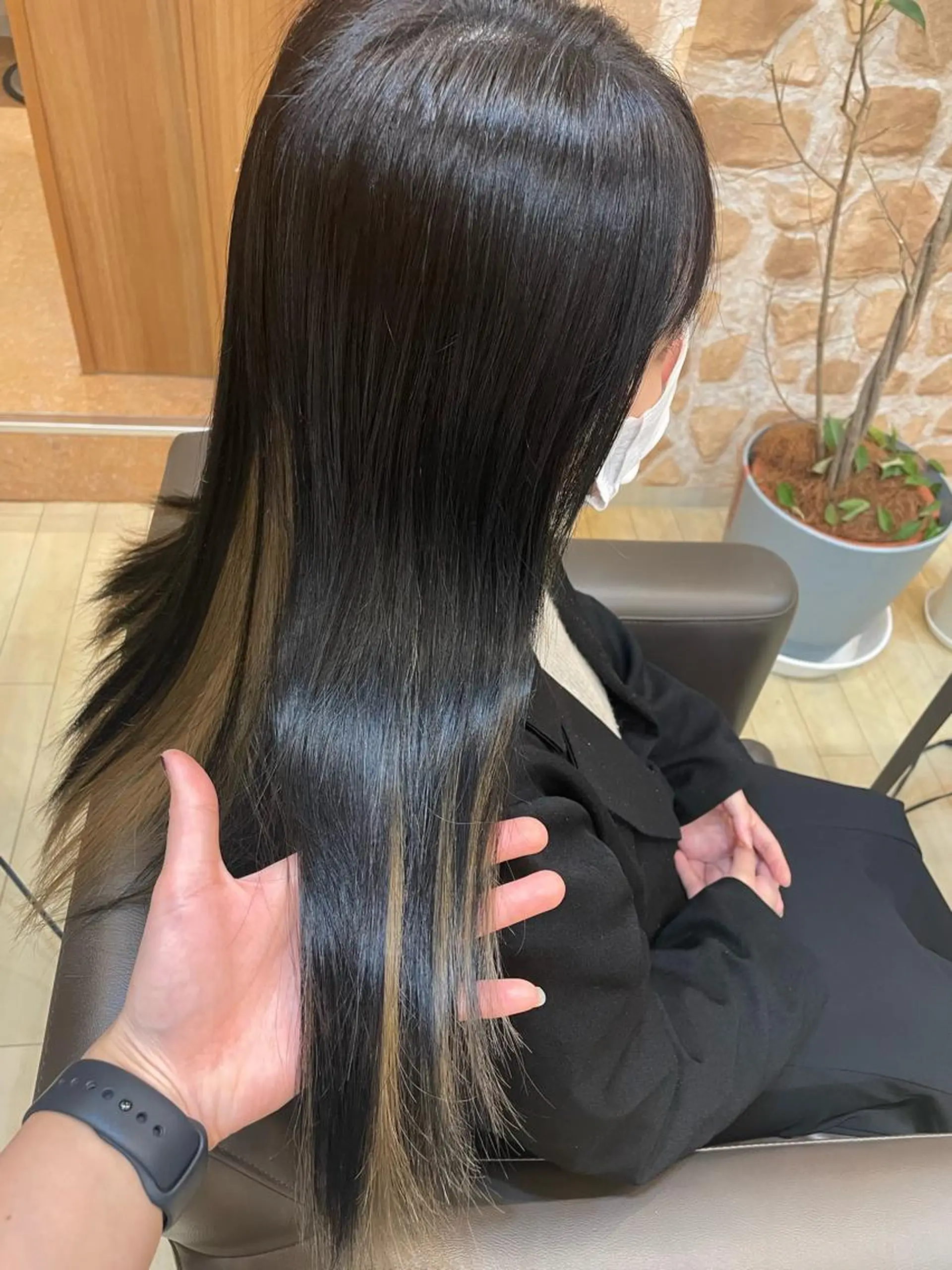 ロング カラー ヘアリゾートハピネス所属・🌈 🌈スズキエリカのマツエク・マツパデザイン