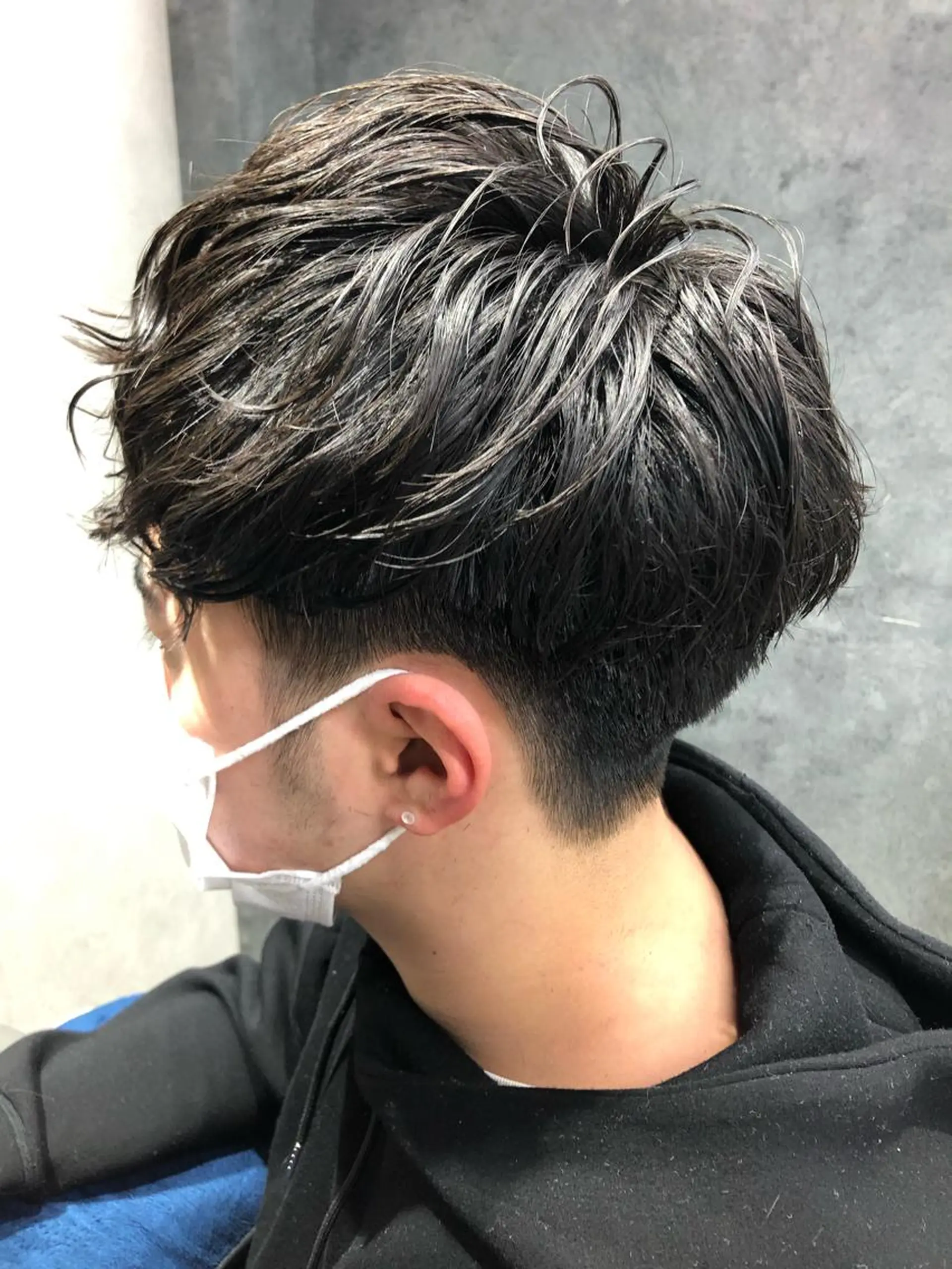 パーマ メンズ メンズパーマ ツーブロック スパイラルパーマ カット パーマ トリートメント Noy所属・Noyヨシモト ヒロトのヘアスタイル