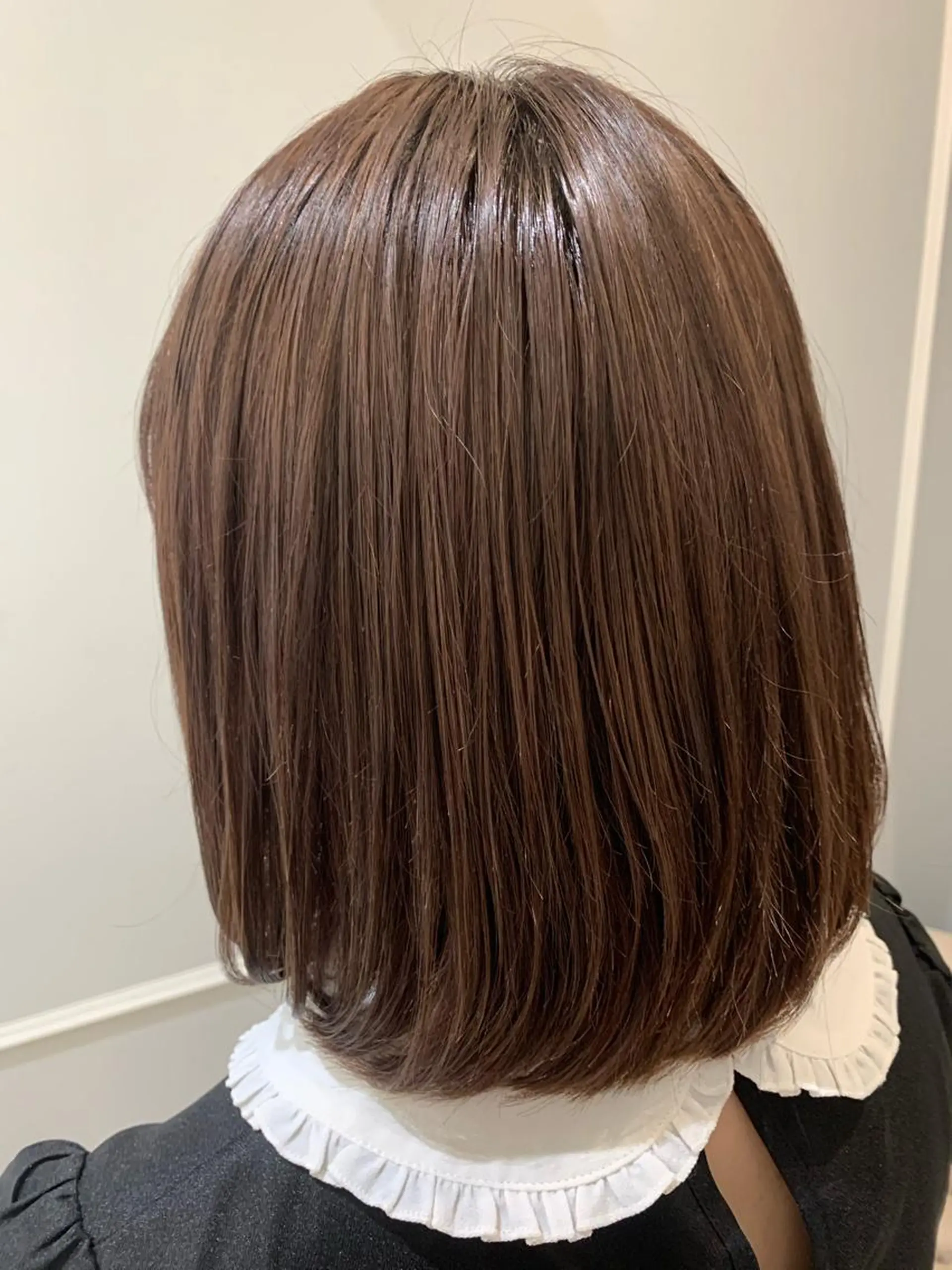 ミディアム カラー カット ヘアカラー トリートメント 🦖鶴岡香純🦖 産休中のヘアスタイル